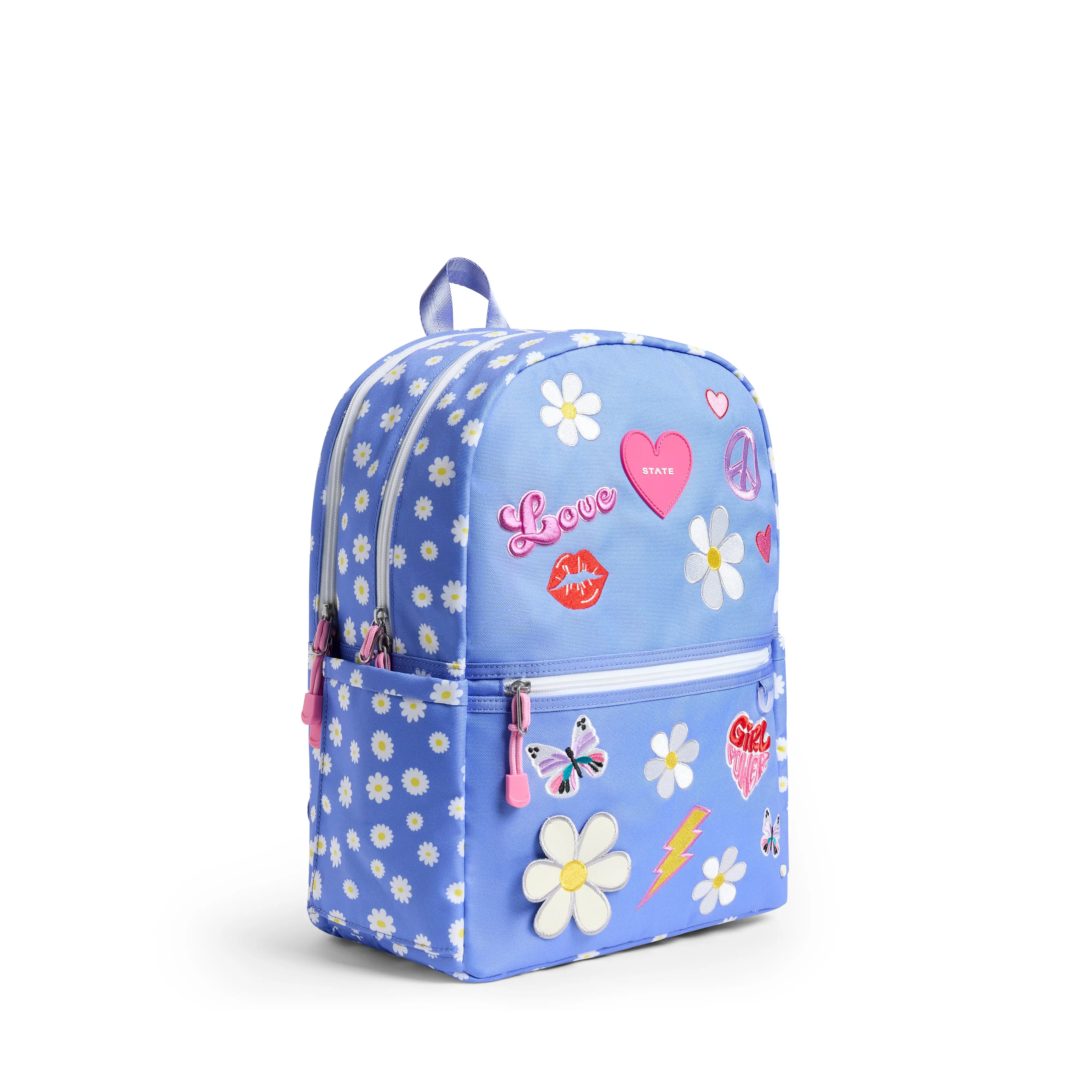 STATE Bags Kane Double Pocket Backpack - Girl Power - GIRL POWER