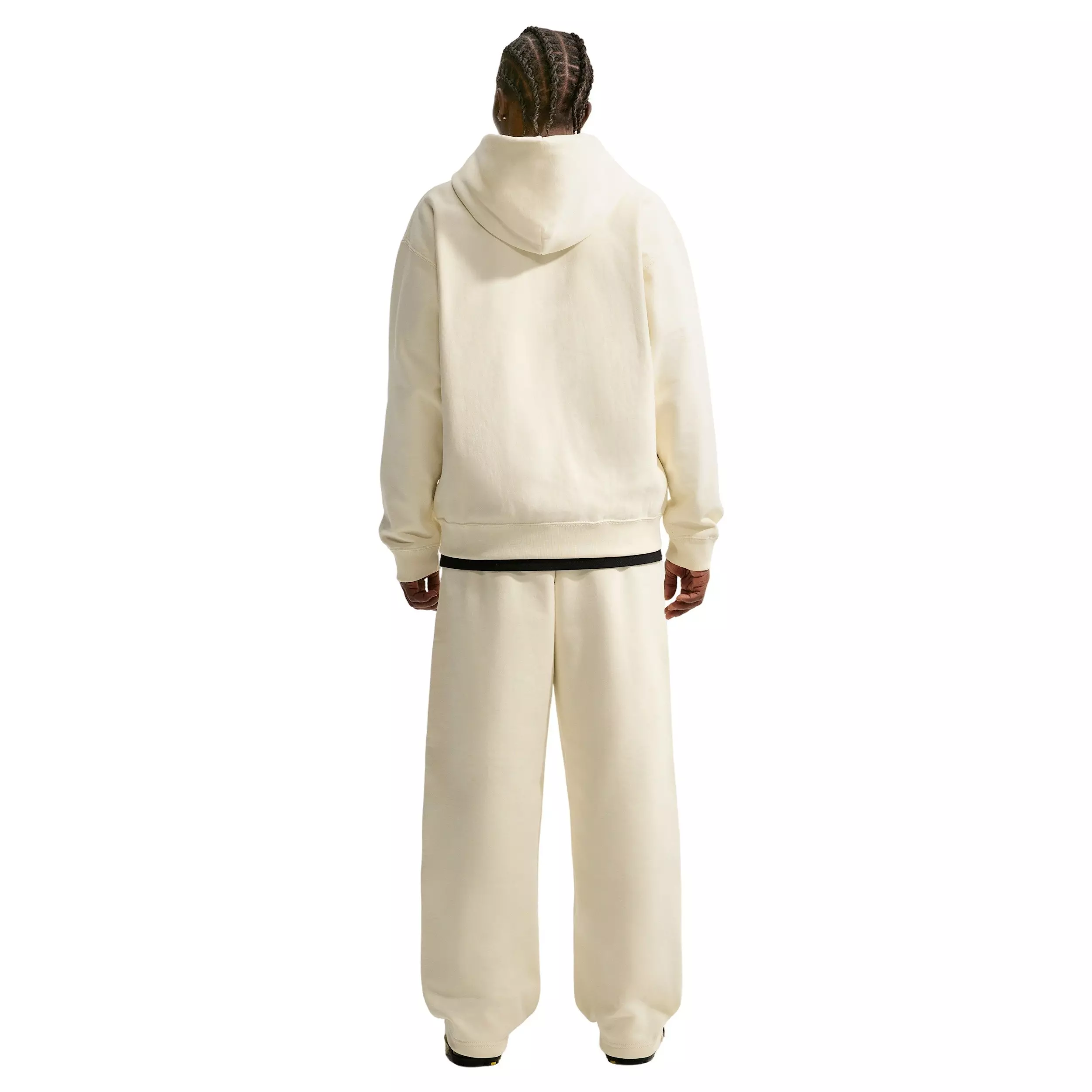 Nike Men's Solo Swoosh Full-Zip Fleece Jacket - Coconut Milk - COCONUT MILK