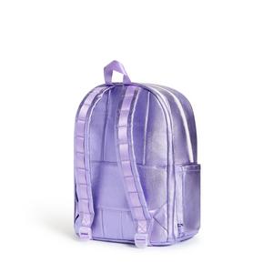 STATE Bags Kane Double Pocket Backpack - Lilac Quilted Sequins - LILAC QUILTED SEQUINS
