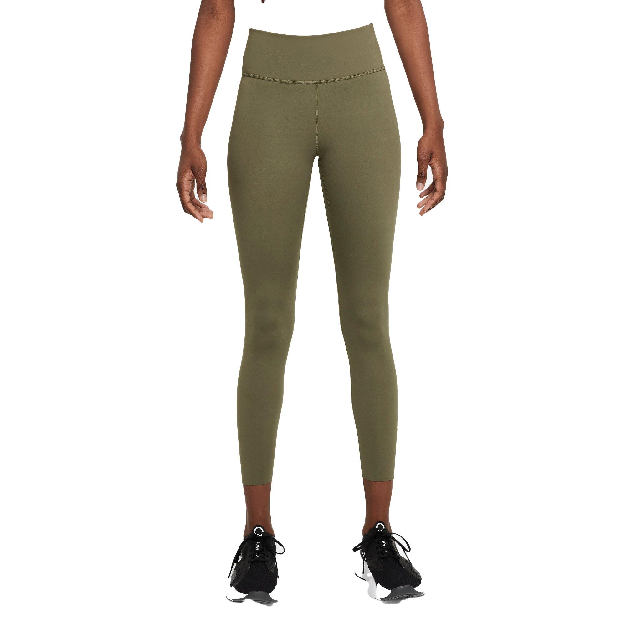 Nike Women's Mid-Rise 7/8 One Luxe Leggings - BROWN Thumbnail View 1