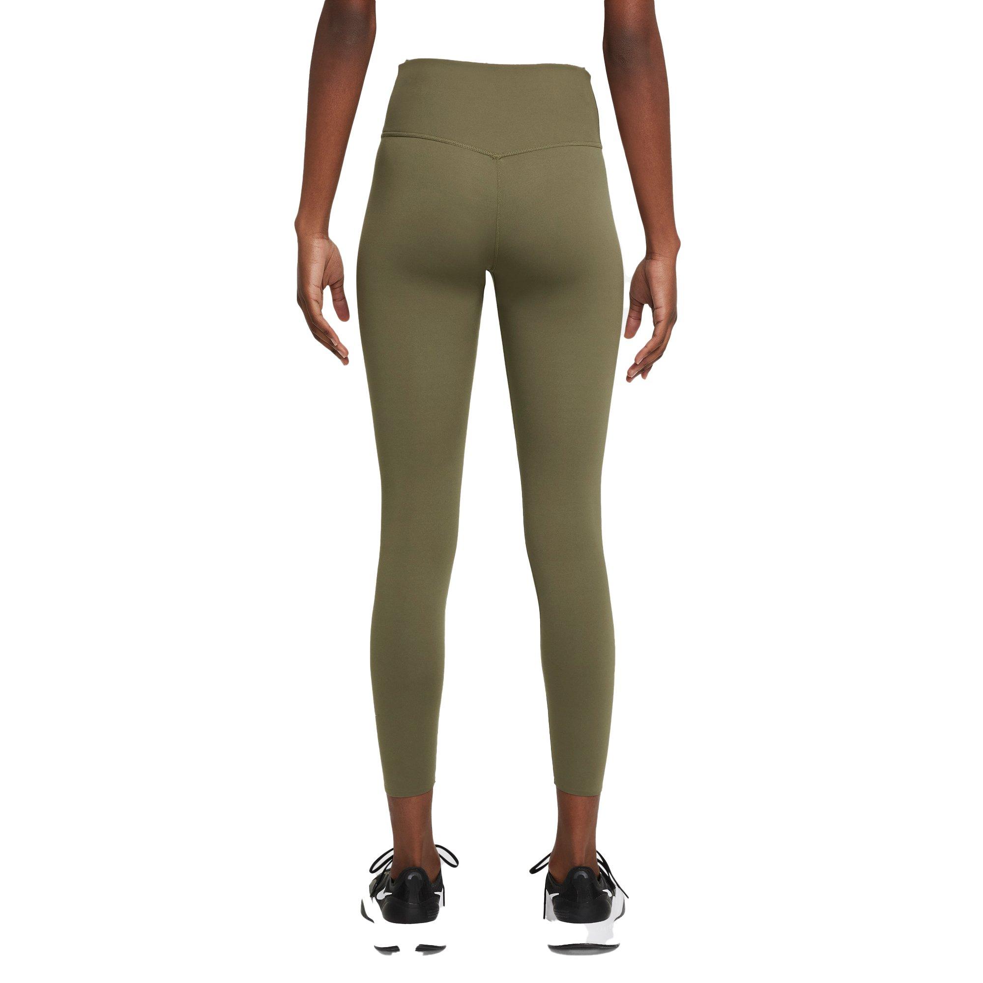 Nike Women's Mid-Rise 7/8 One Luxe Leggings - BROWN Thumbnail View 2