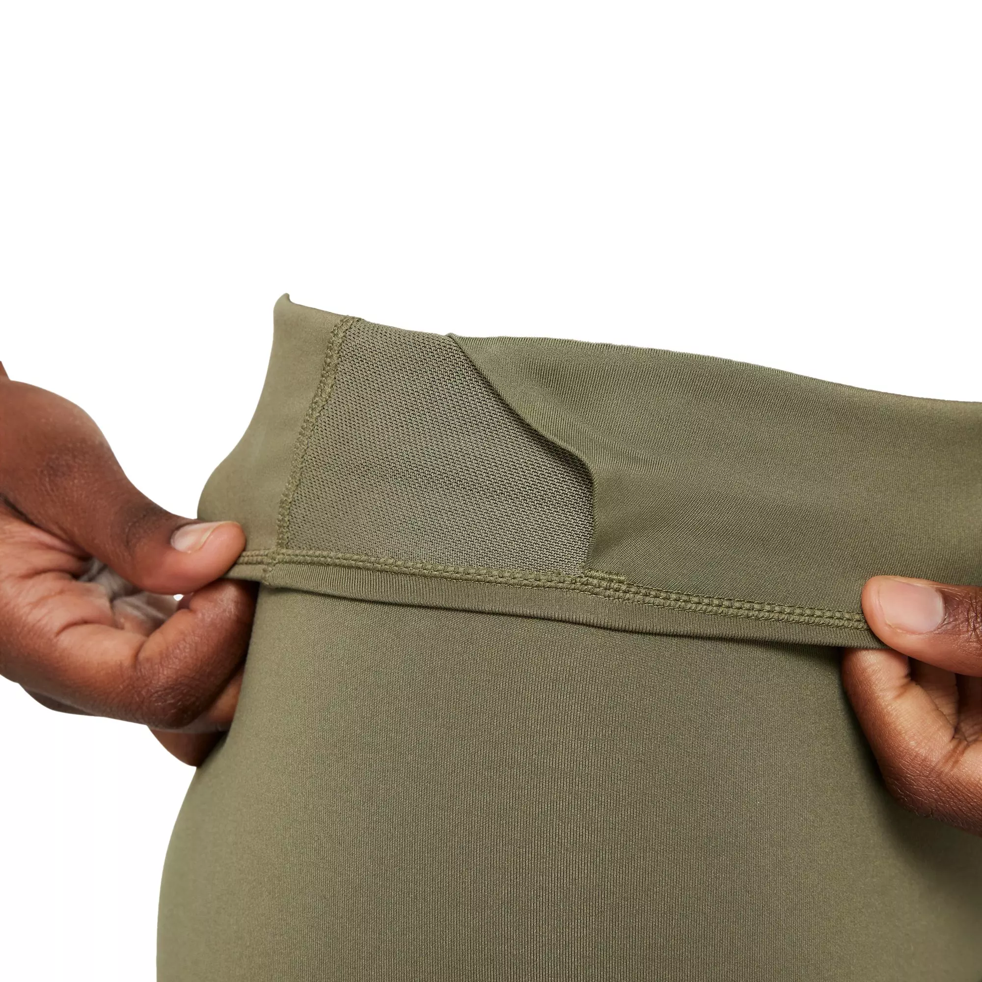 Nike Women's Mid-Rise 7/8 One Luxe Leggings - BROWN
