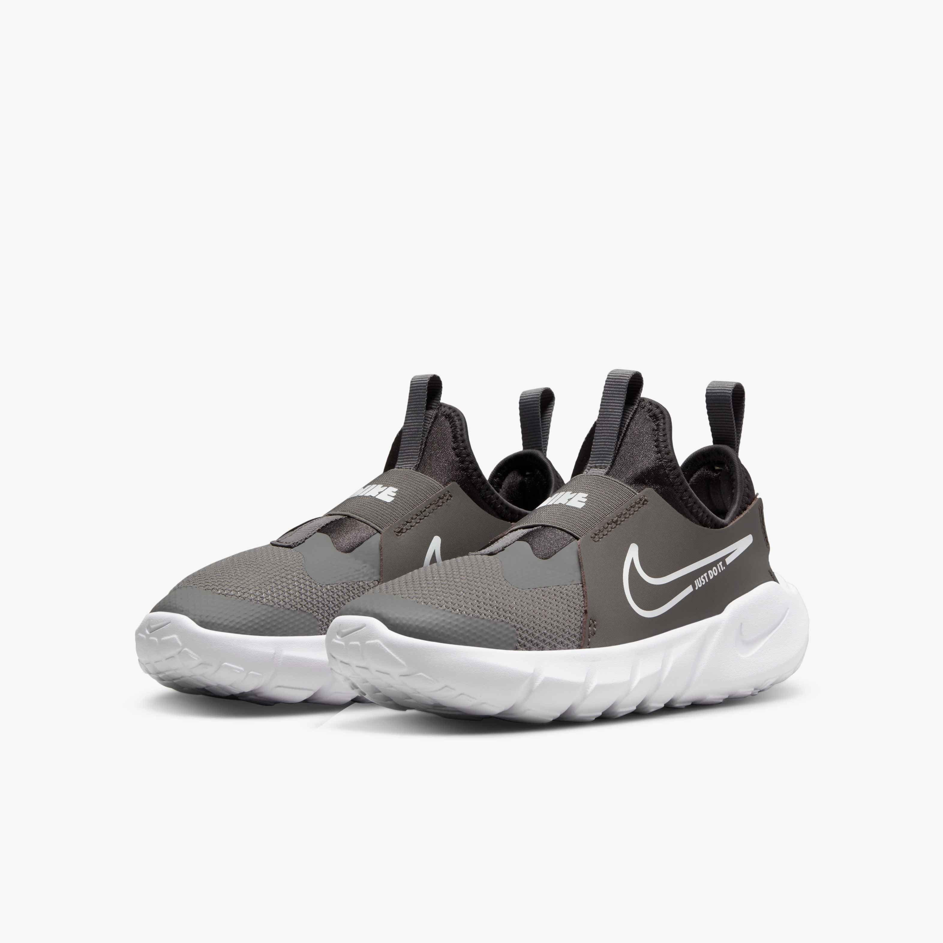 Nike Flex Runner 2 "Flat Pewter/Medium Ash/Photo Blue/White" Preschool Kids' Shoe - GREY/WHITE Thumbnail View 7