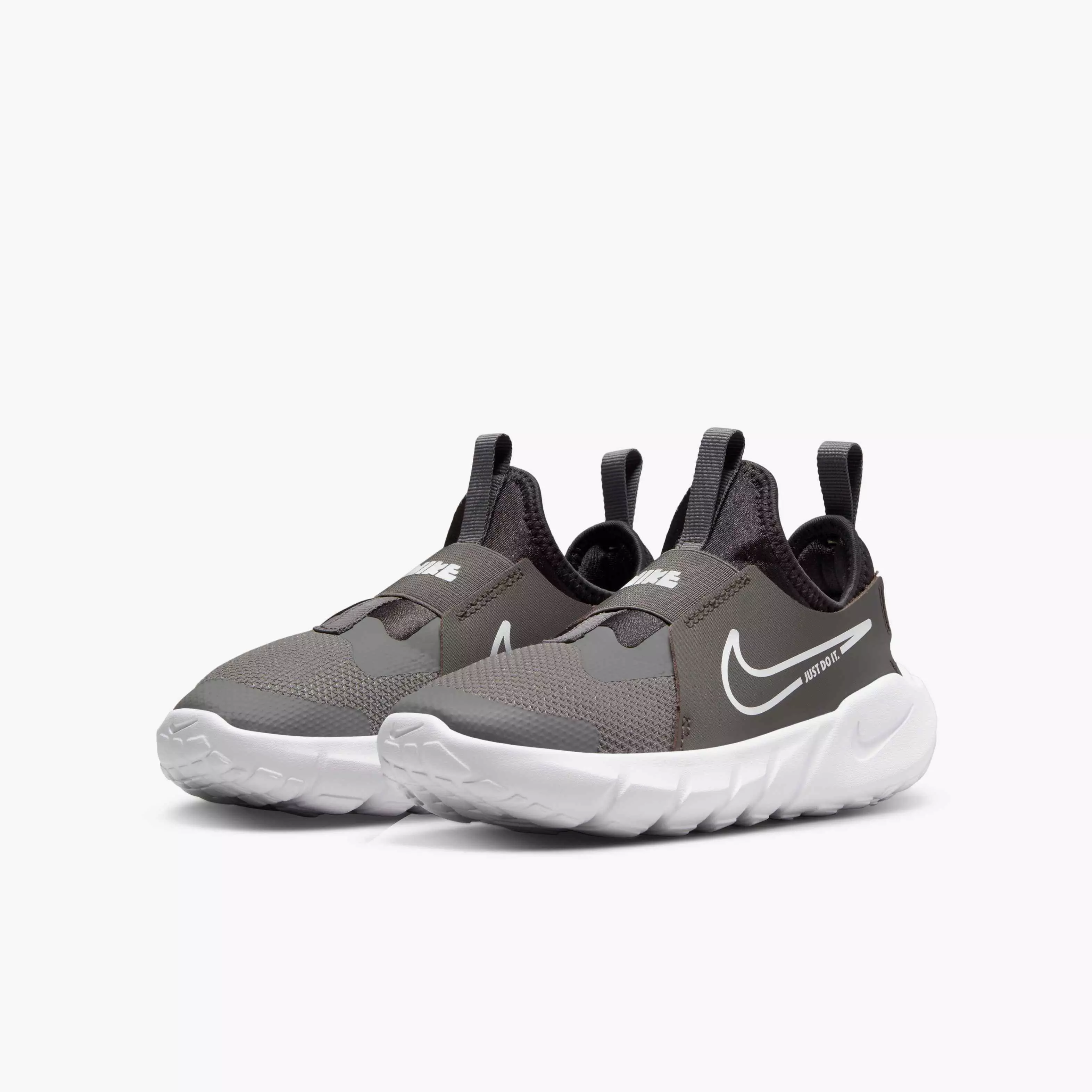 Nike Flex Runner 2 "Flat Pewter/Medium Ash/Photo Blue/White" Preschool Kids' Shoe - GREY/WHITE