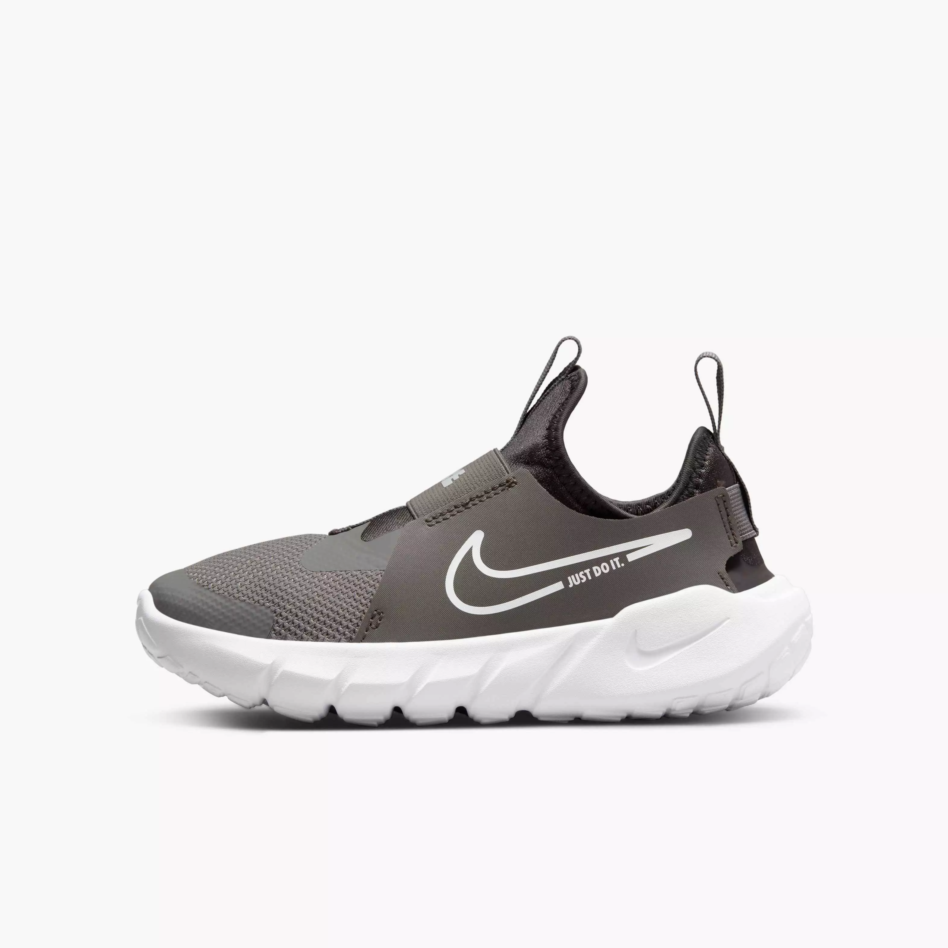Nike Flex Runner 2 "Flat Pewter/Medium Ash/Photo Blue/White" Preschool Kids' Shoe - GREY/WHITE