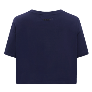 Pro Standard Women's MLB Detroit Tigers Mashup Boxy Tee -Navy