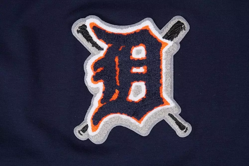 Pro Standard Women's MLB Detroit Tigers Mashup Boxy Tee - Navy - NAVY