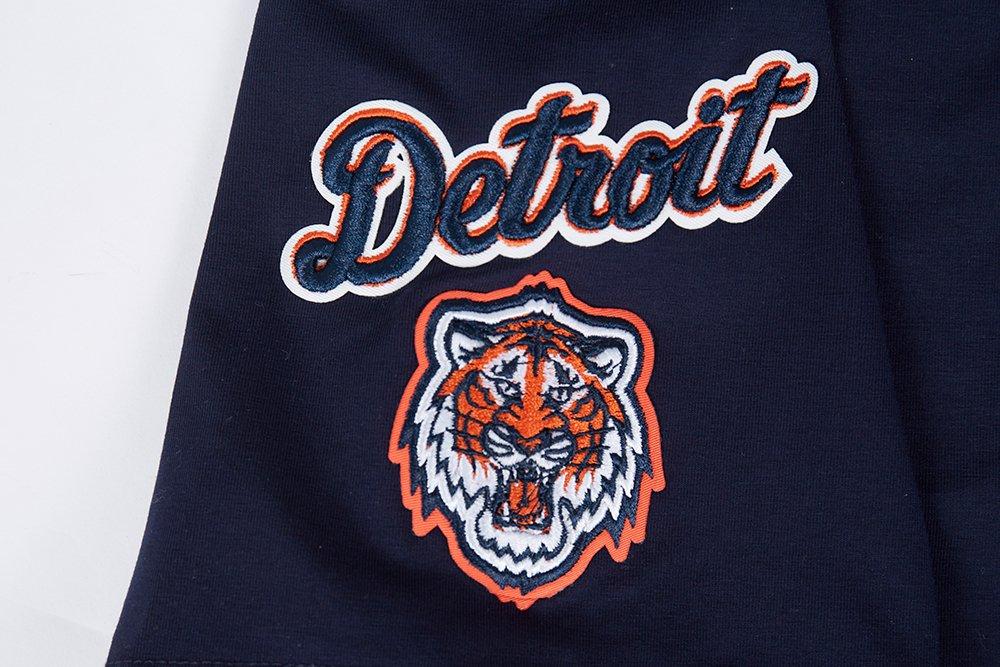 Pro Standard Women's MLB Detroit Tigers Mashup Boxy Tee - Navy - NAVY Thumbnail View 6