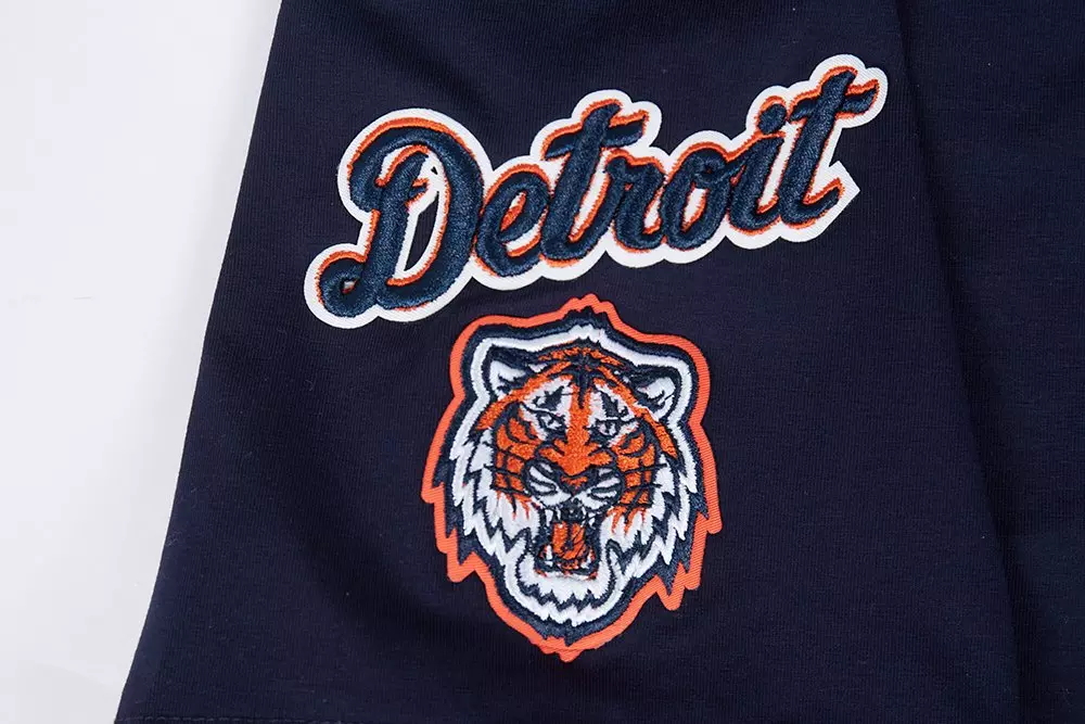Pro Standard Women's MLB Detroit Tigers Mashup Boxy Tee - Navy - NAVY