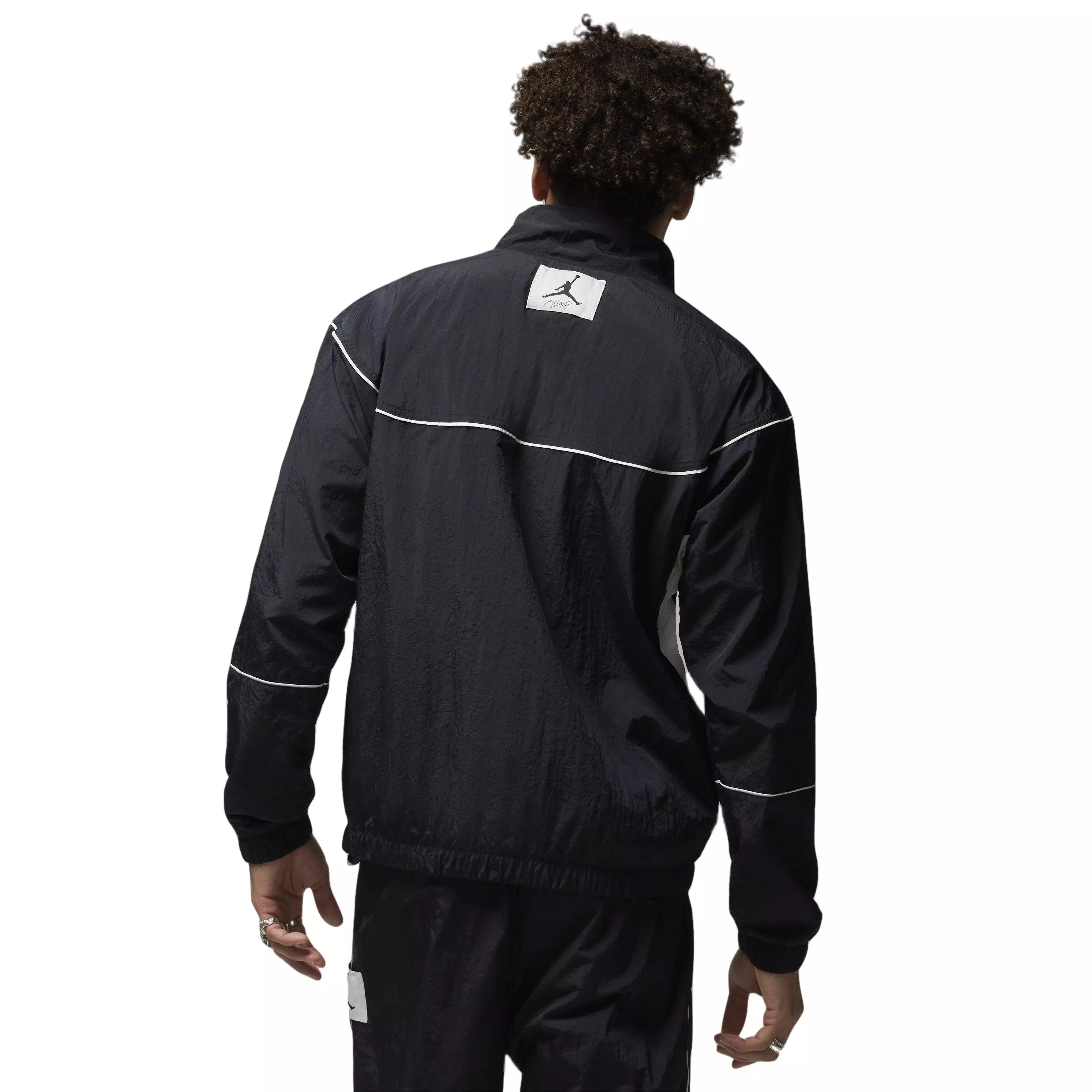 Jordan Men's Essential Statement Warm-Up Jacket-Black - BLACK