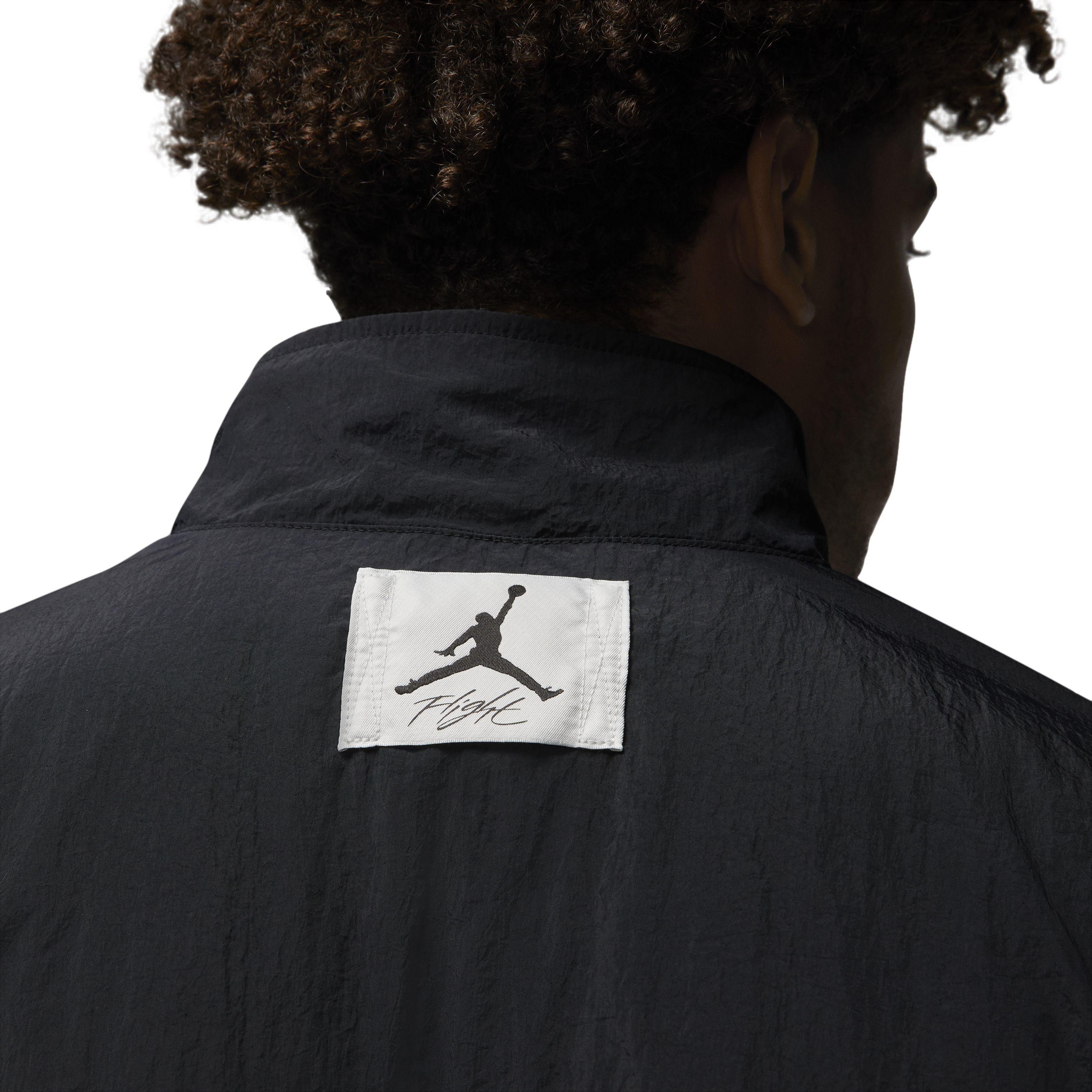 Jordan Men's Essential Statement Warm-Up Jacket-Black - BLACK Thumbnail View 4