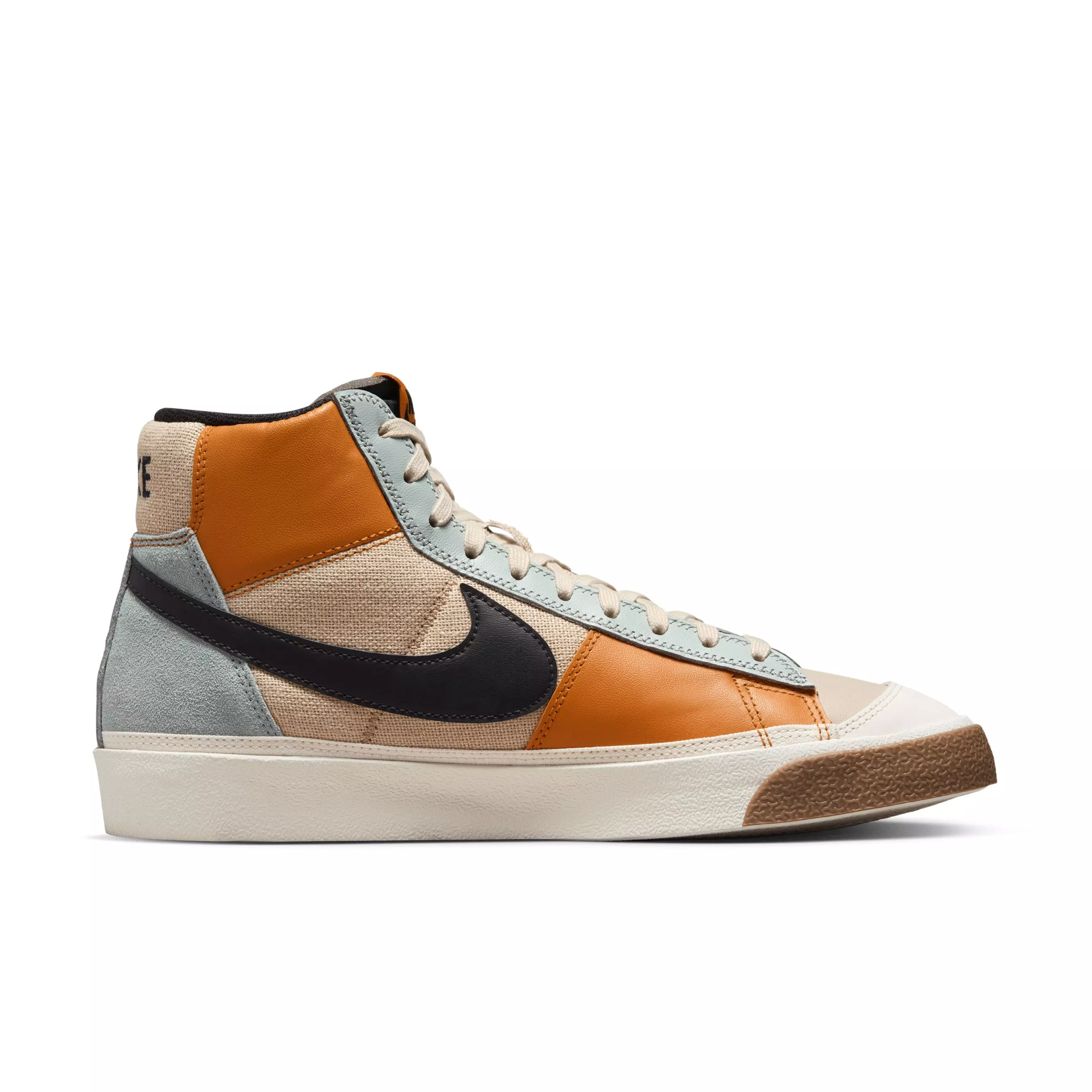 Nike Blazer Mid Pro Club "Grain/Light Pumice/Monarch/Black" Men's Shoe - GRAIN/LT PUMICE/MONARCH/BLACK