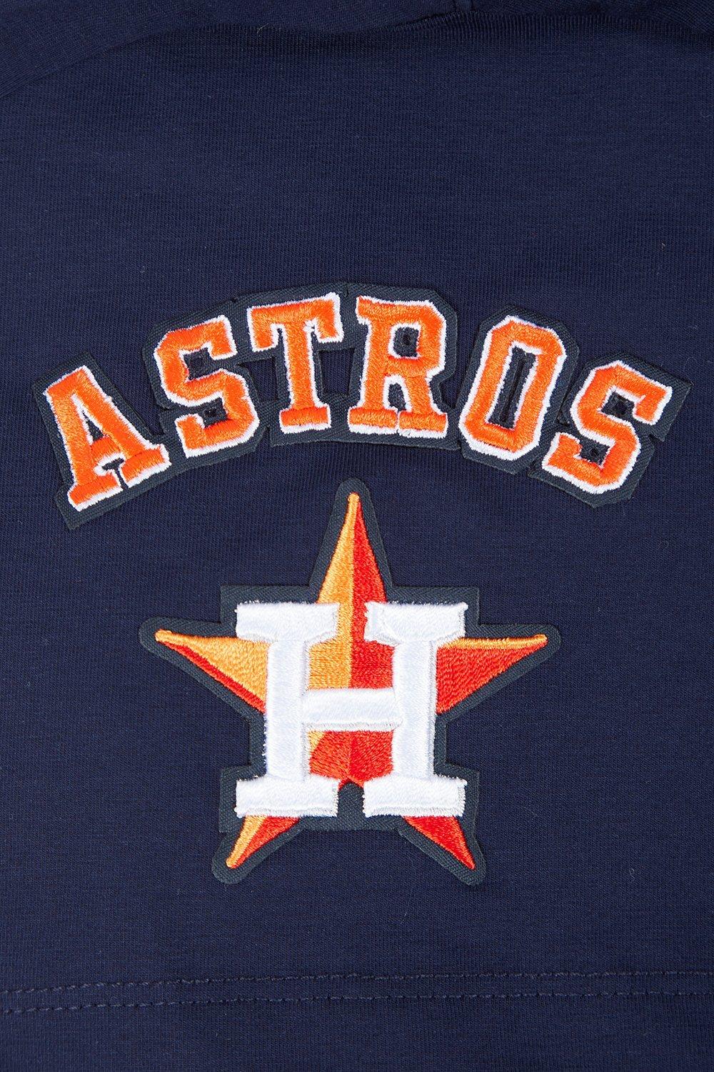 Pro Standard Women's MLB Houston Astros Mashup Boxy Tee -Navy - NAVY Thumbnail View 6