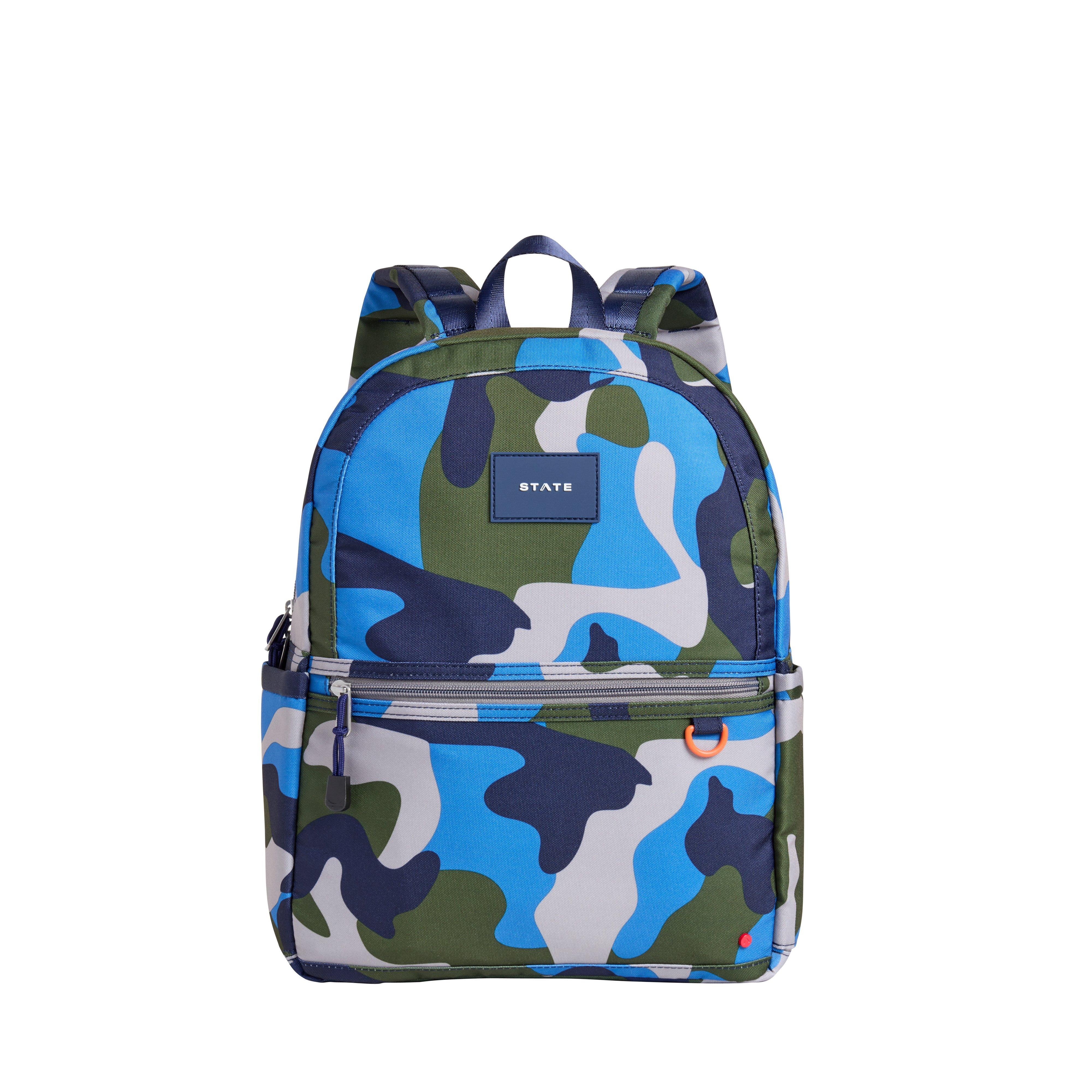 STATE Bags Kane Double Pocket Backpack - Travel Camo - TRAVEL CAMO
