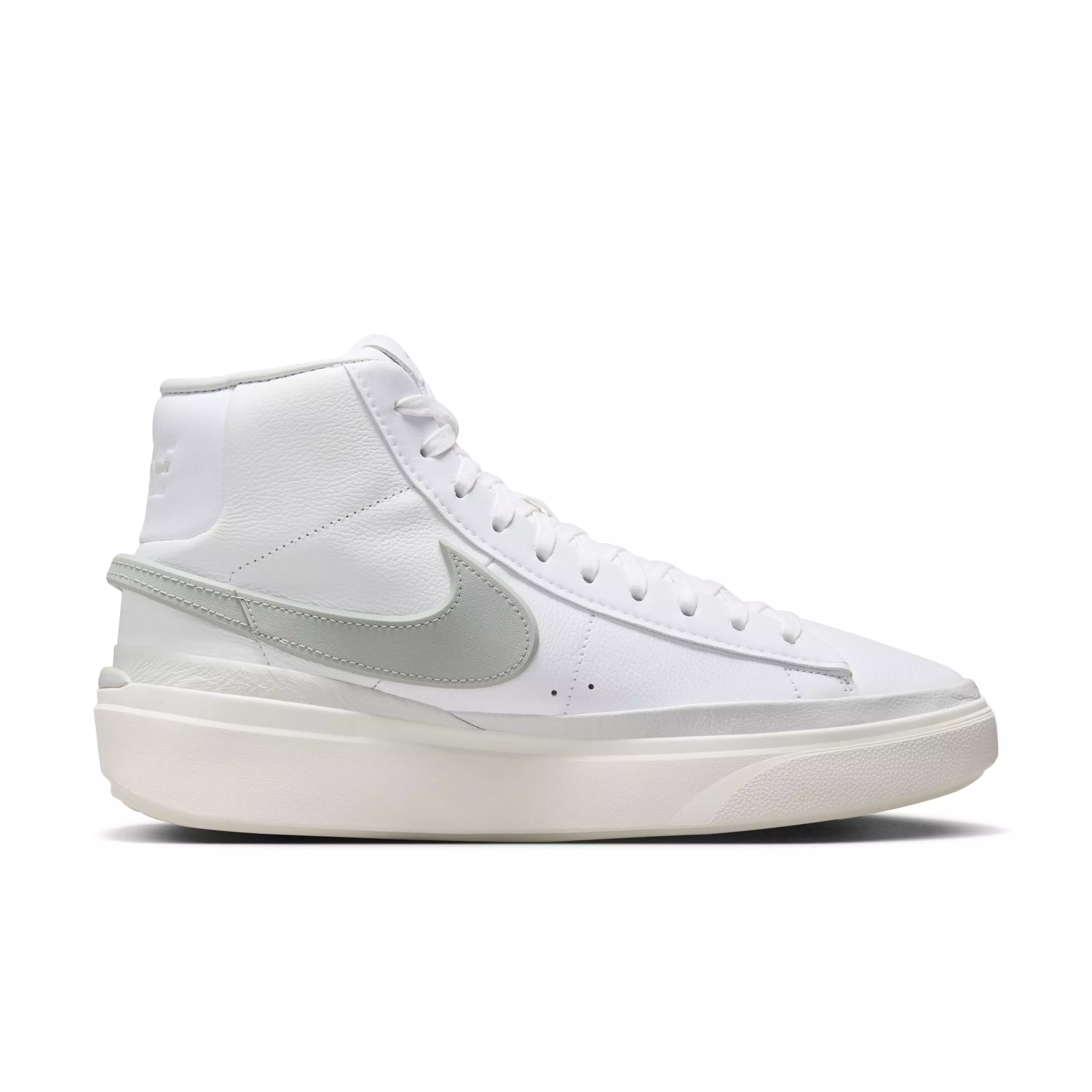 Nike Blazer Phantom Mid "White/Summit White/Phantom/Light Pumice" Men's Shoe - WHITE/WHITE/PHANTOM/LT PUMICE