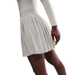 Nike Women's 24.7 PerfectStretch Dri-FIT High-Waisted Loose Pleated Skort -Brown