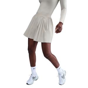 Nike Women's 24.7 PerfectStretch Dri-FIT High-Waisted Loose Pleated Skort -Brown