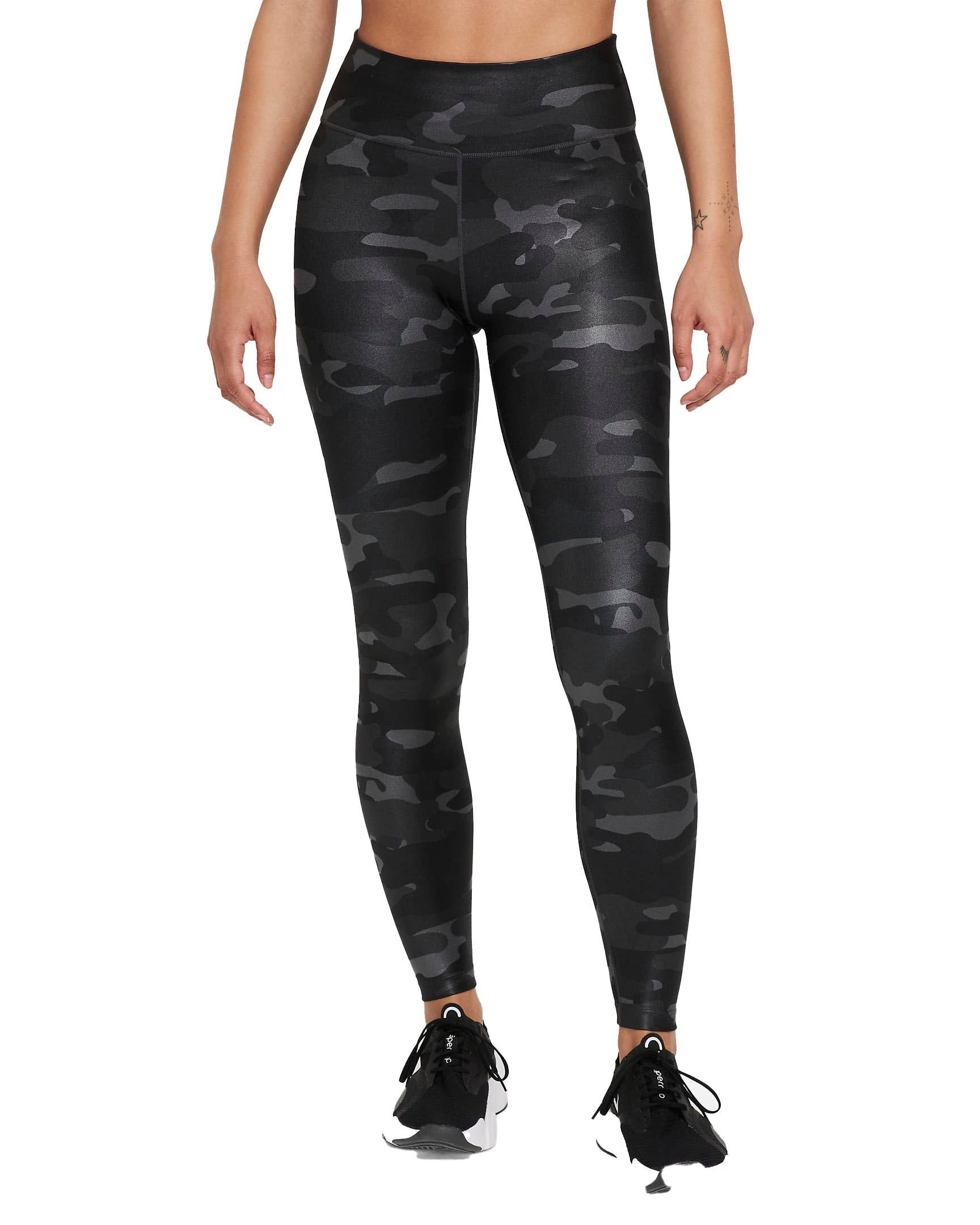 Nike Women's Mid-Rise Camo Dri-FIT One Leggings - Hibbett