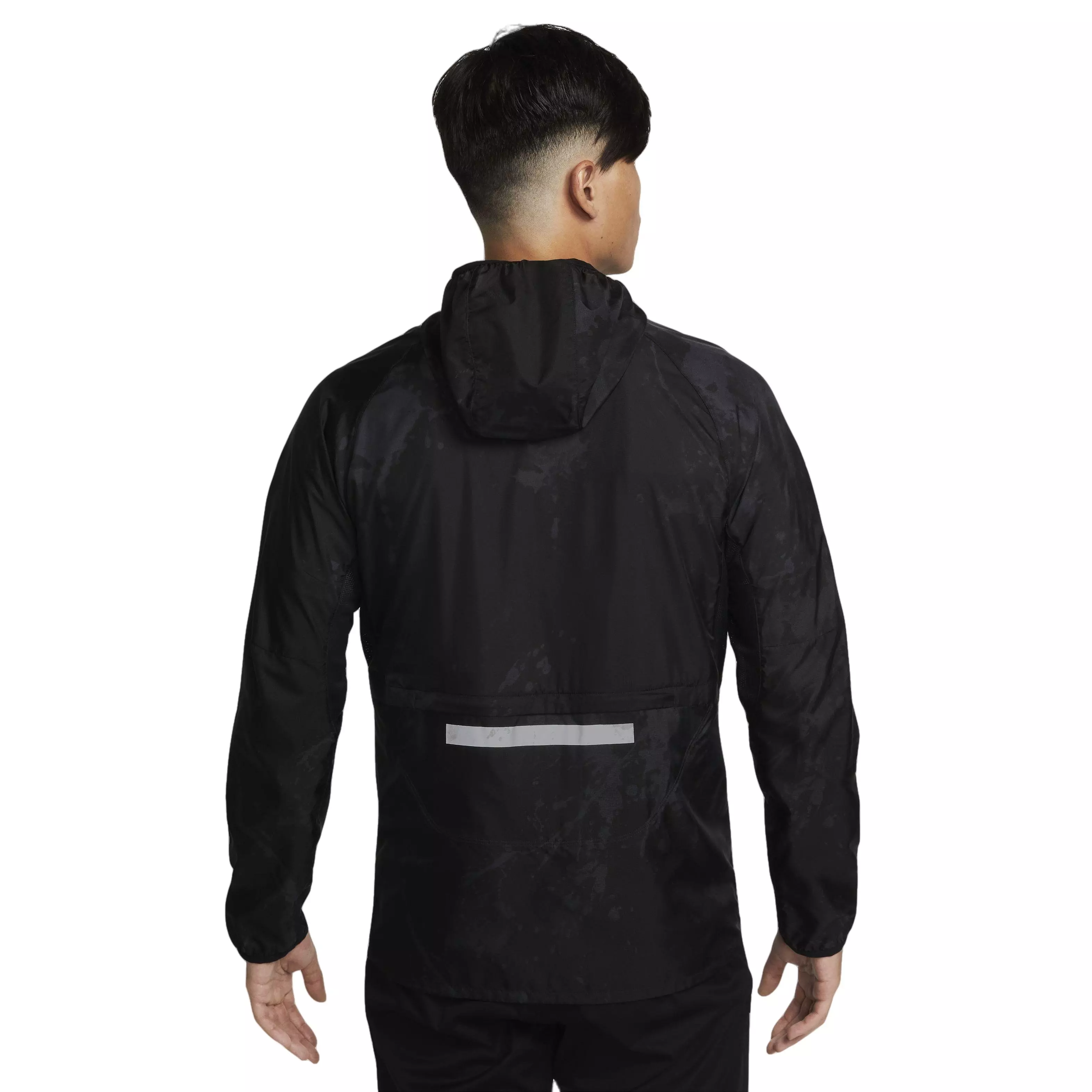 Nike Men's Repel Run Division Running Jacket-Black - BLACK