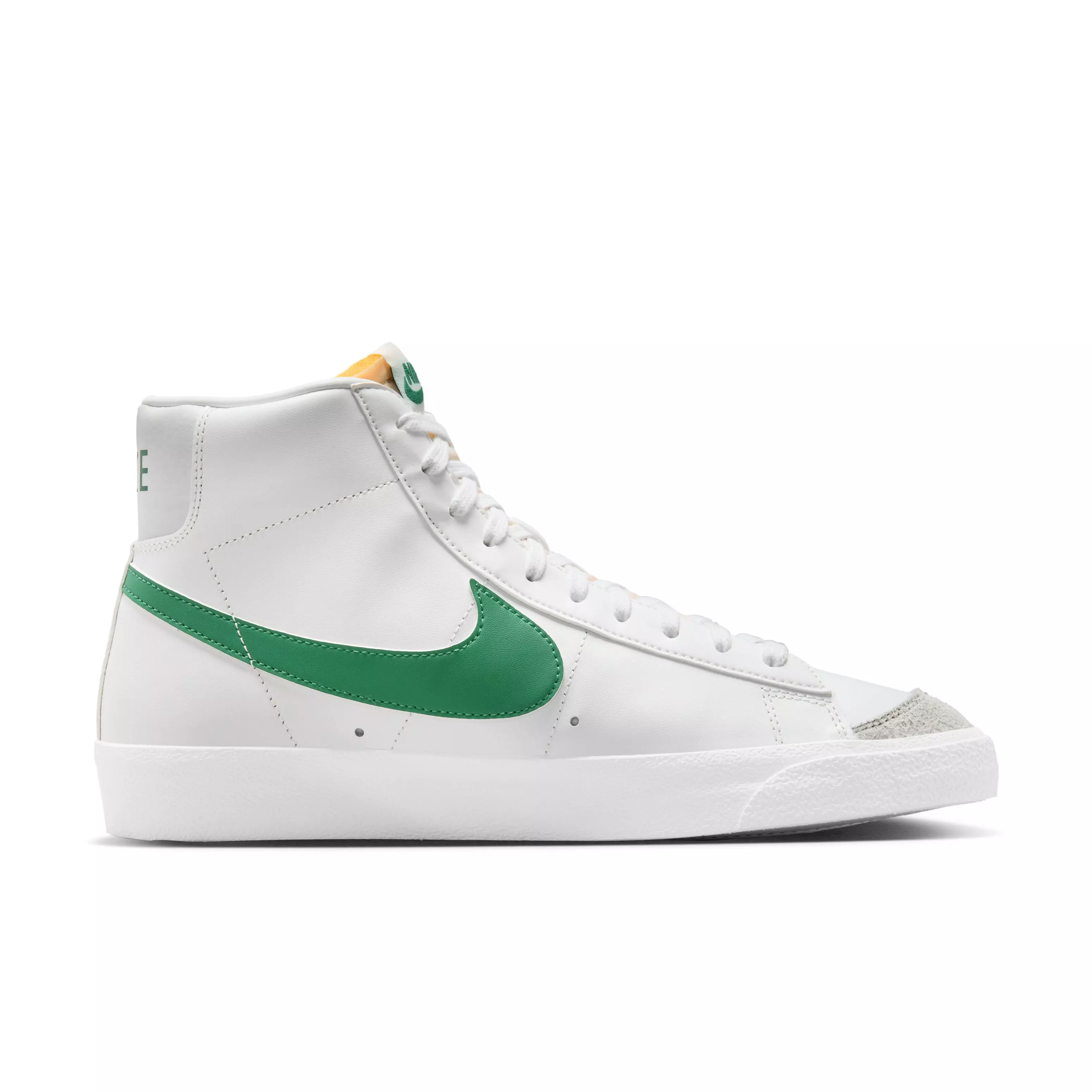 Nike Blazer Mid '77 Vintage "Summit White/Photon Dust/White/Malachite" Men's Shoe - WHITE/DUST/WHITE/MALACHITE