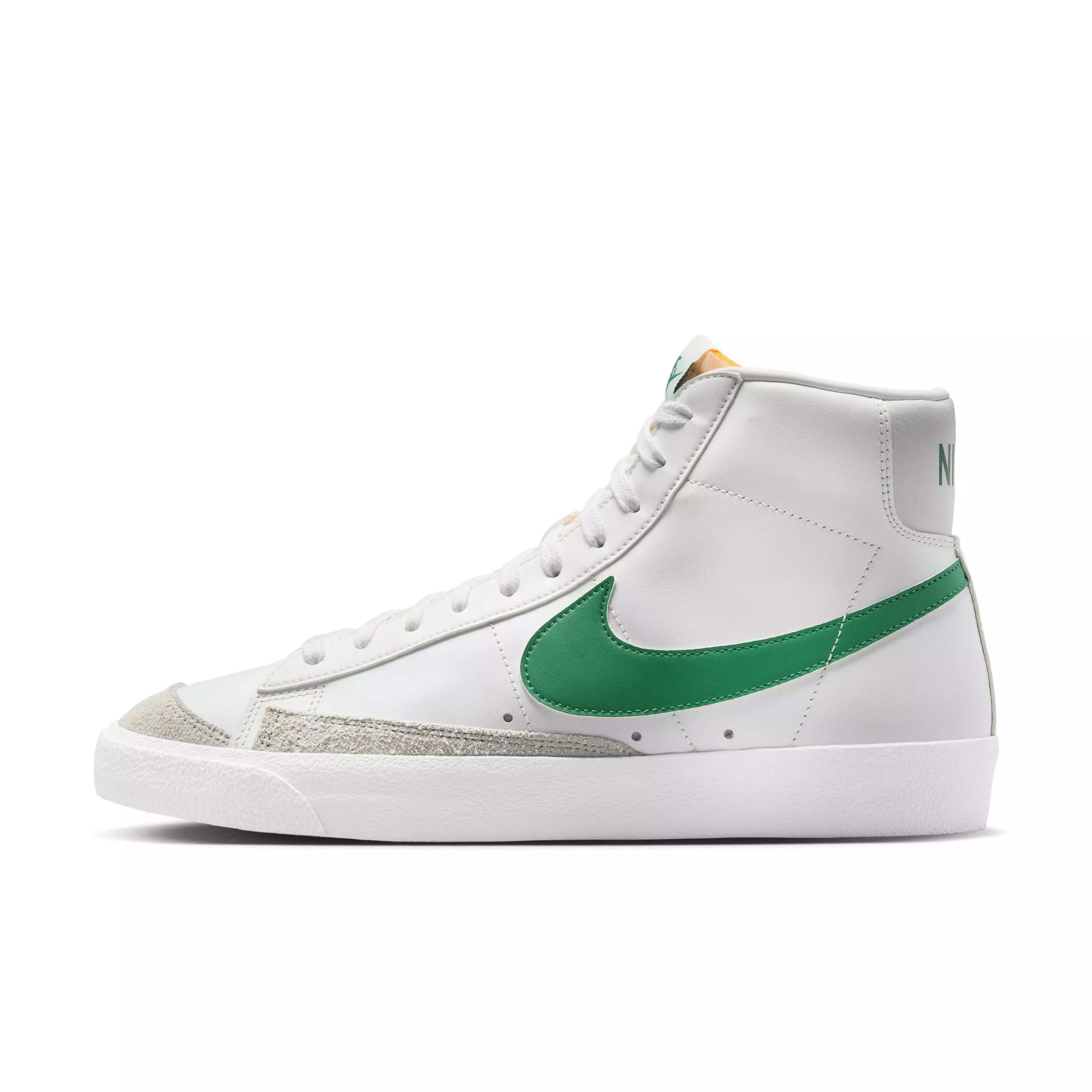 Nike Blazer Mid '77 Vintage "Summit White/Photon Dust/White/Malachite" Men's Shoe - WHITE/DUST/WHITE/MALACHITE