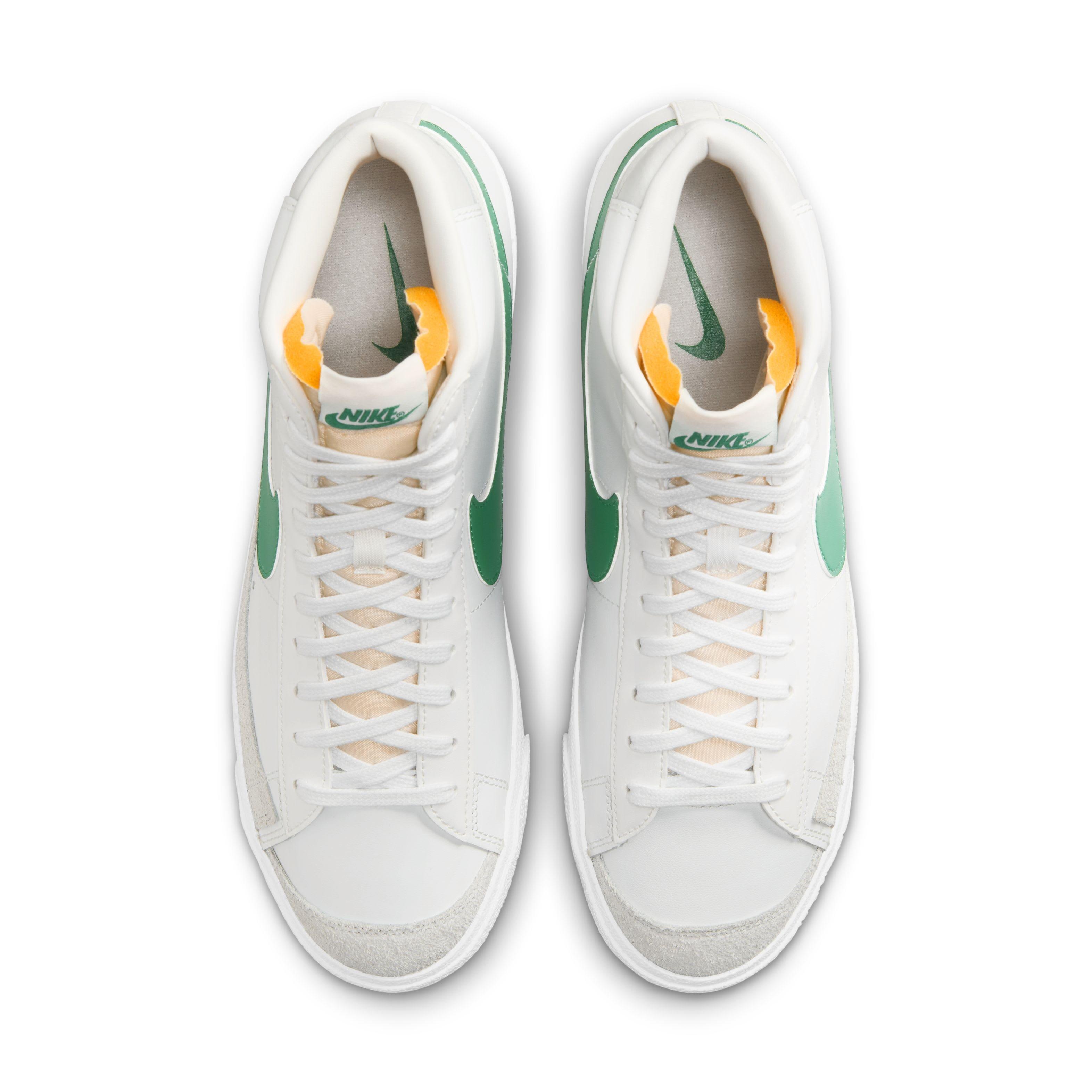Nike Blazer Mid '77 Vintage "Summit White/Photon Dust/White/Malachite" Men's Shoe - WHITE/DUST/WHITE/MALACHITE Thumbnail View 4