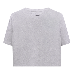 Pro Standard Women's MLB New York Yankees Mashup Boxy Tee -Grey