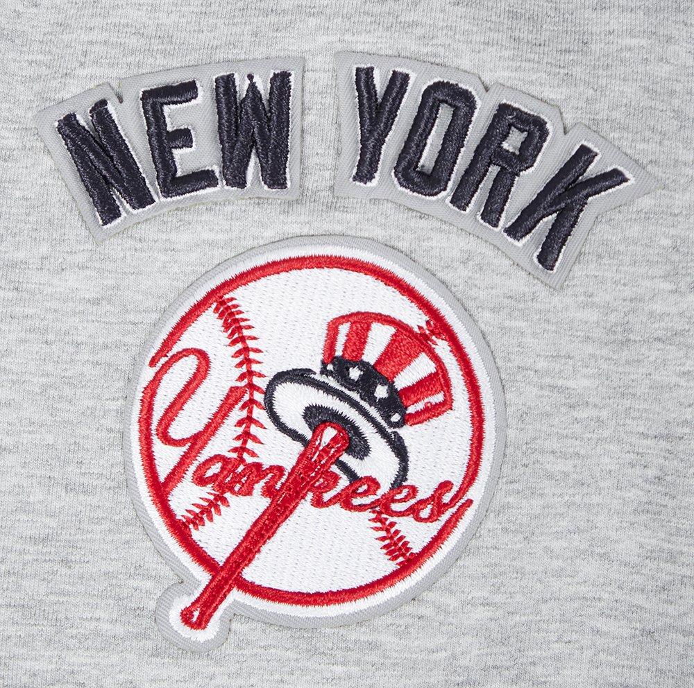 Pro Standard Women's MLB New York Yankees Mashup Boxy Tee - Grey - GREY Thumbnail View 6