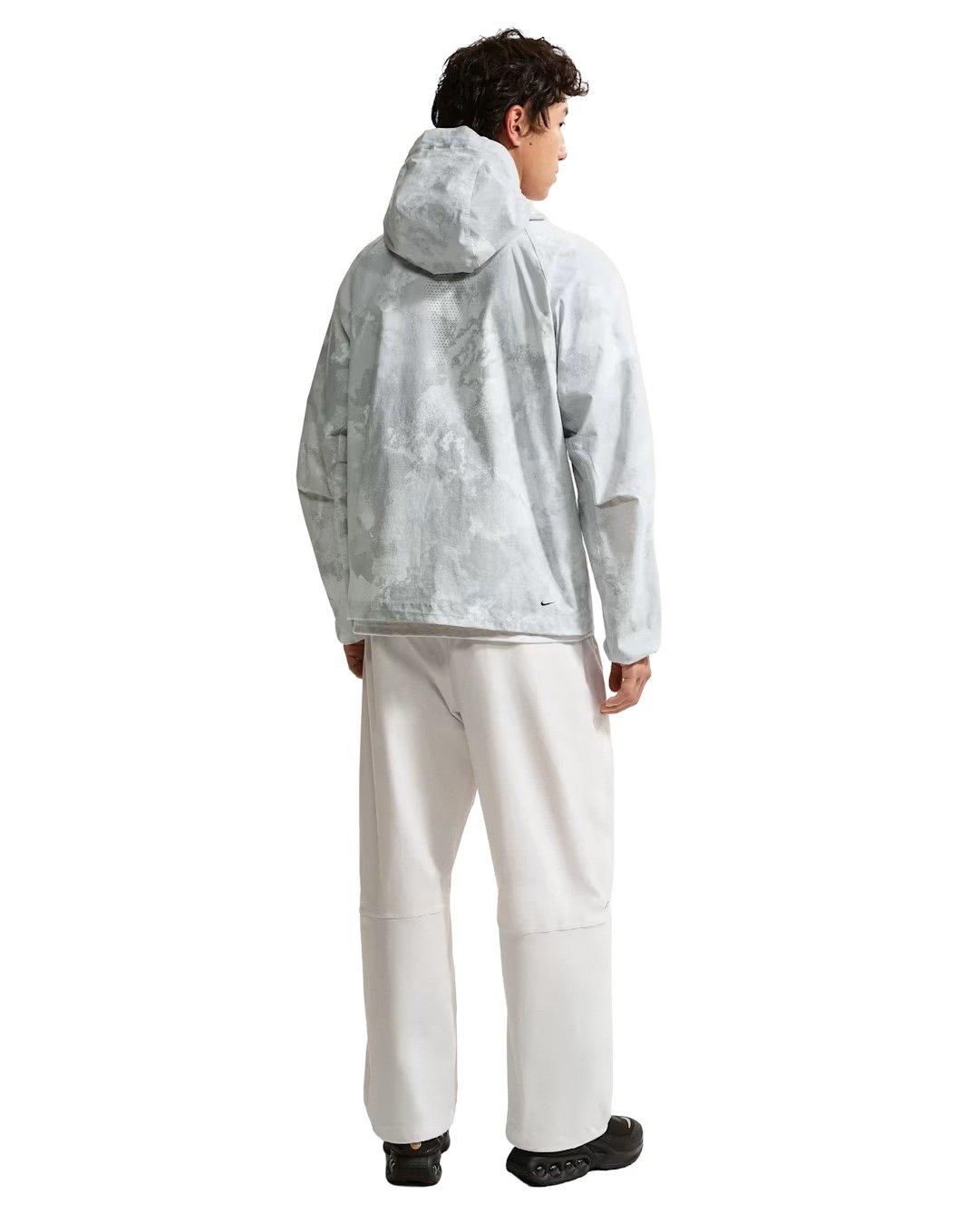 Nike Men's Tech Windrunner Dri-FIT Woven Full-Zip Jacket - Grey - GREY Thumbnail View 7