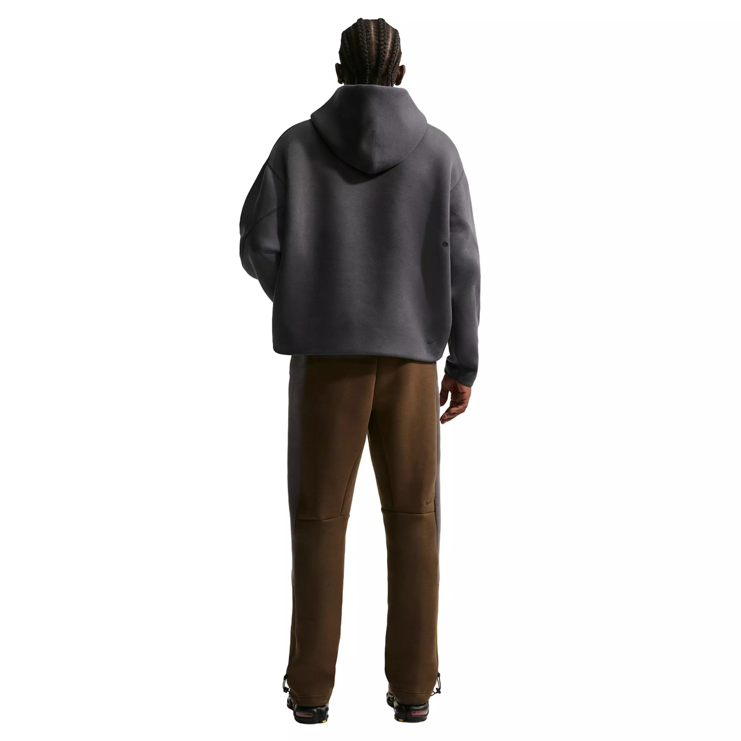 Nike Men's Tech Fleece Ergo Pullover Hoodie - GREY