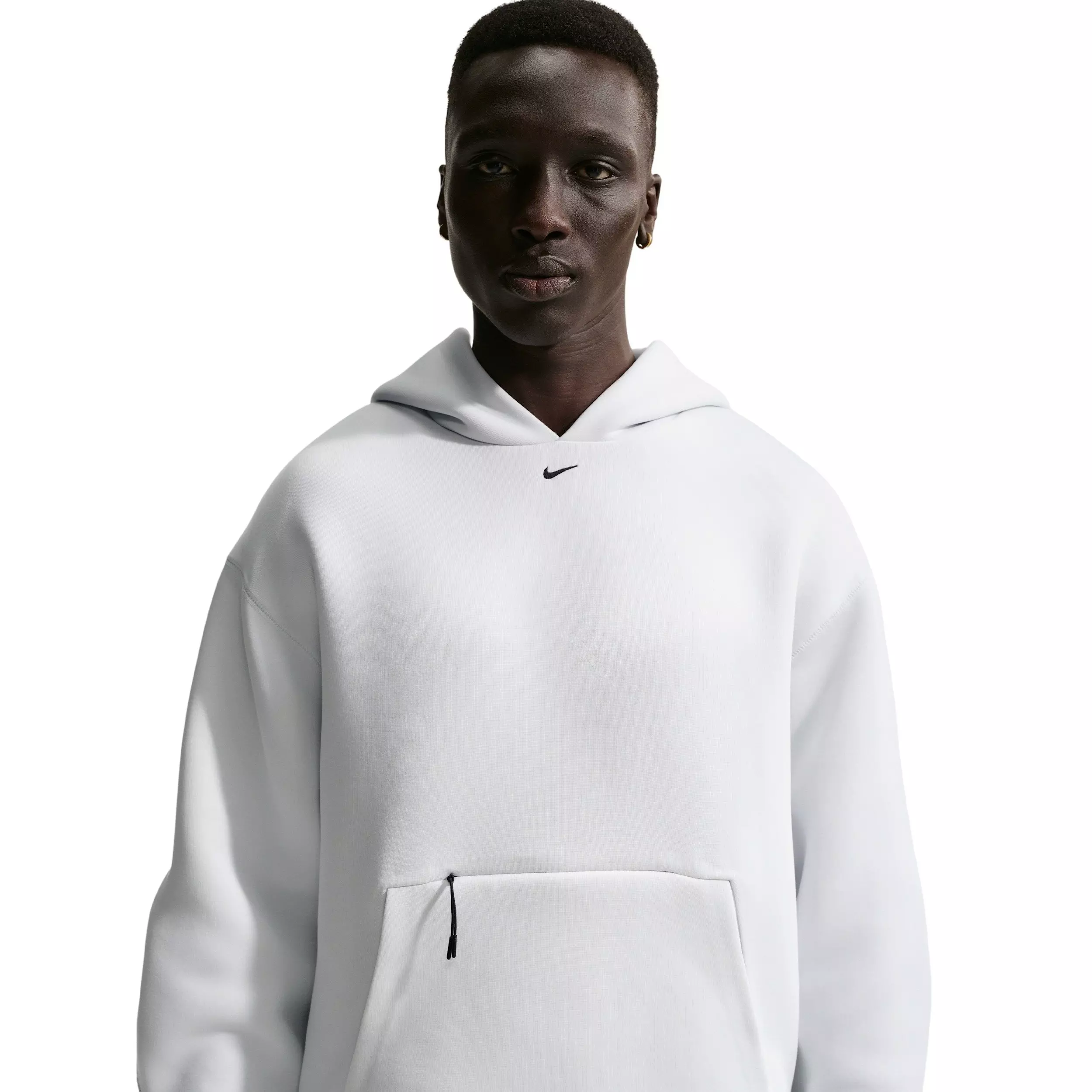 Nike Men's Tech Fleece Ergo Pullover Hoodie - WHITE