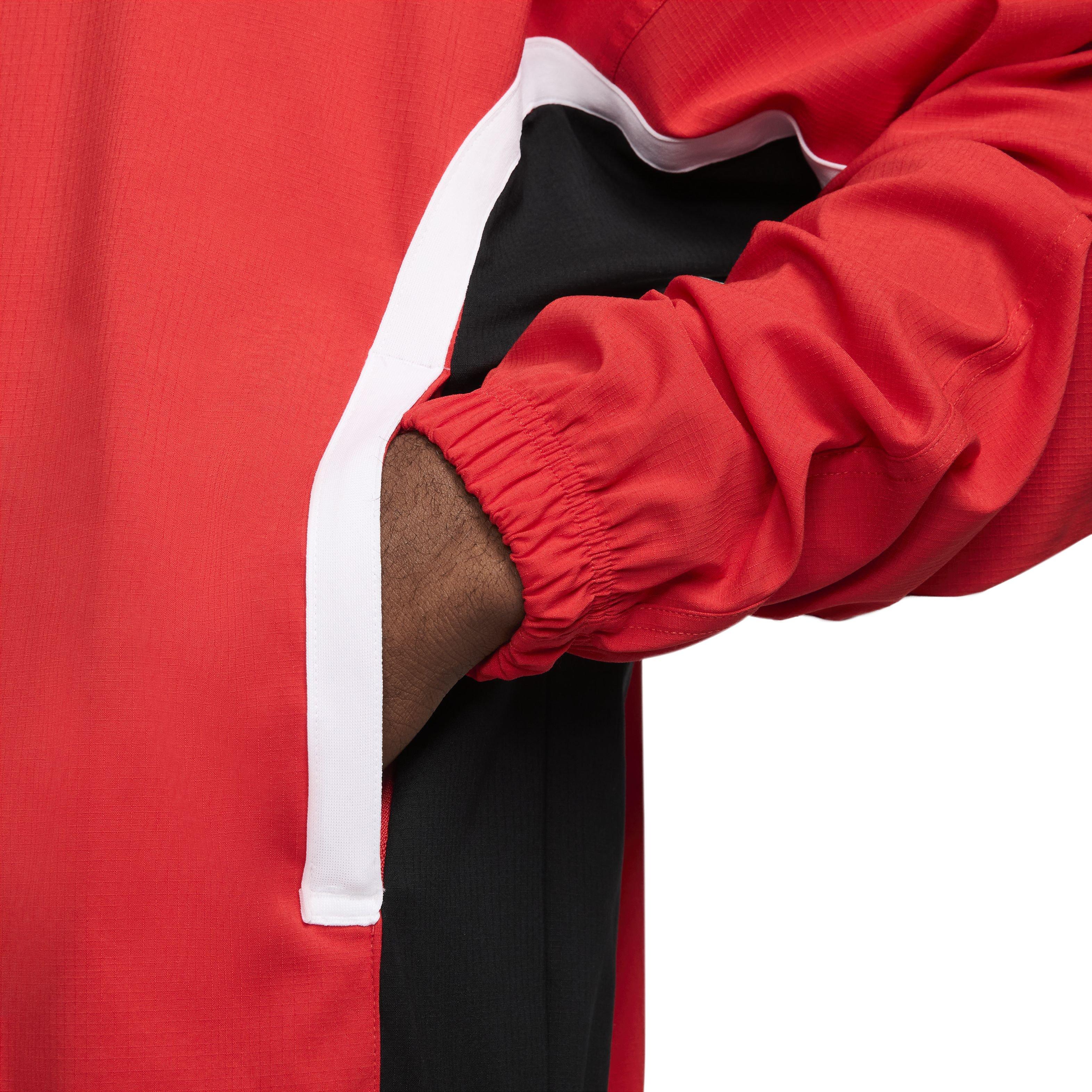 Nike Men's DNA Woven Basketball Jacket-Red - RED Thumbnail View 4