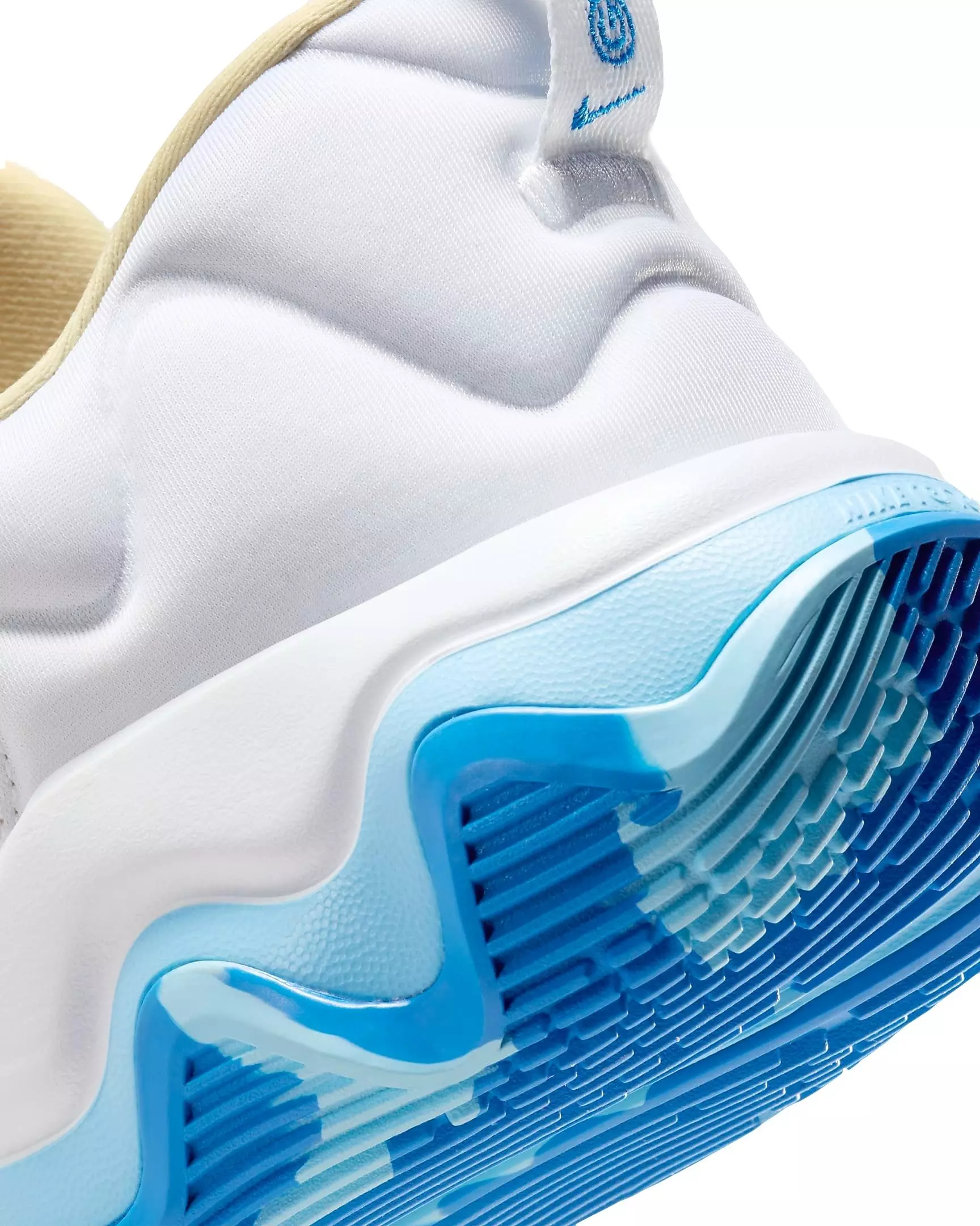 Nike Giannis Immortality 3 "White/Light Laser Orange/Soft Yellow/Light Photo Blue" Men's Basketball Shoe - WHITE/YELLOW/BLUE