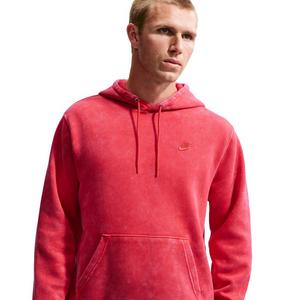 Nike Men's Sportswear Club Washed Fleece Hoodie
