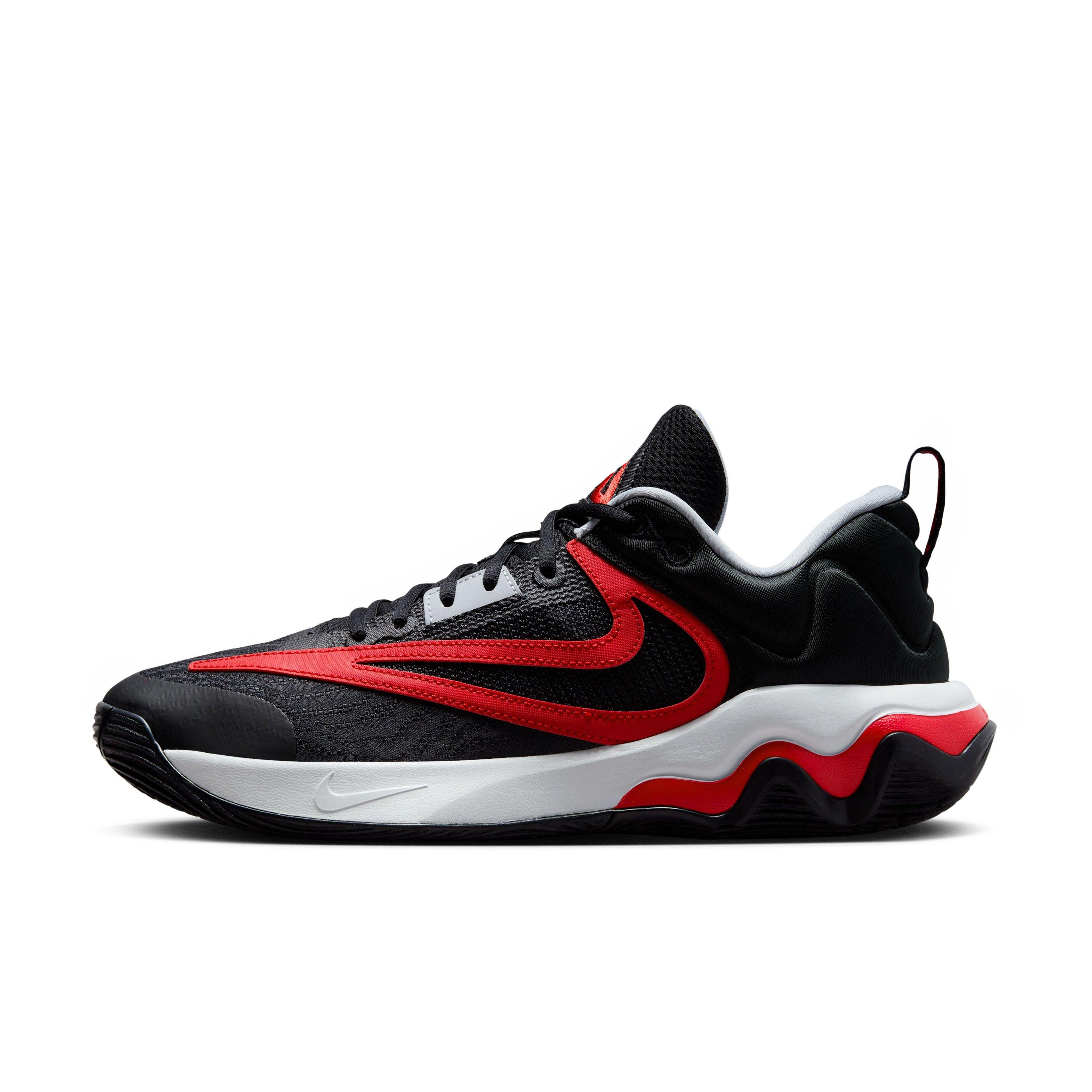 Nike Giannis Immortality 3 "Black/Pure Platinum/Wolf Grey/University Red" Men's Basketball Shoe - BLACK/PLATINUM/GREY/RED Thumbnail View 2