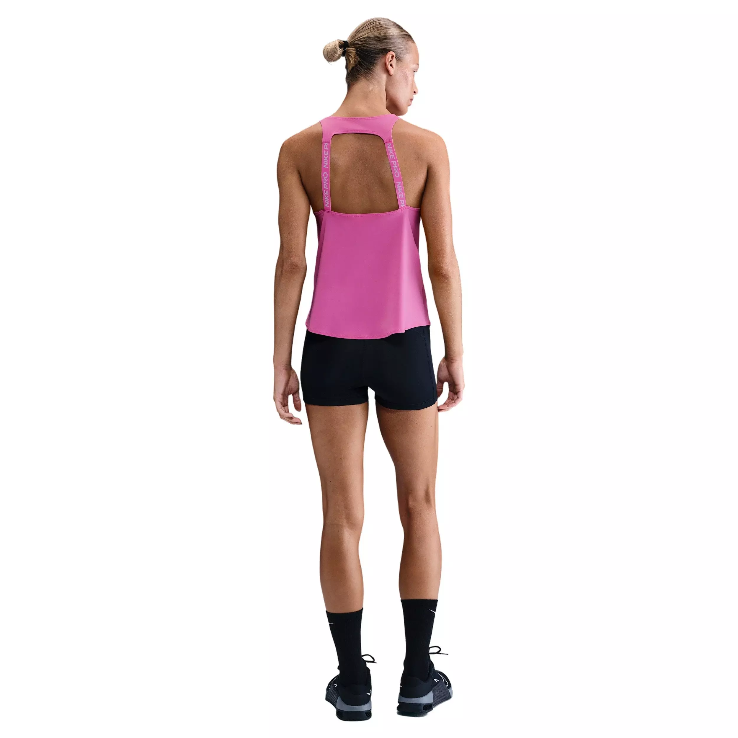 Nike Women's Pro Dri-FIT Tank Top -Pink - PINK