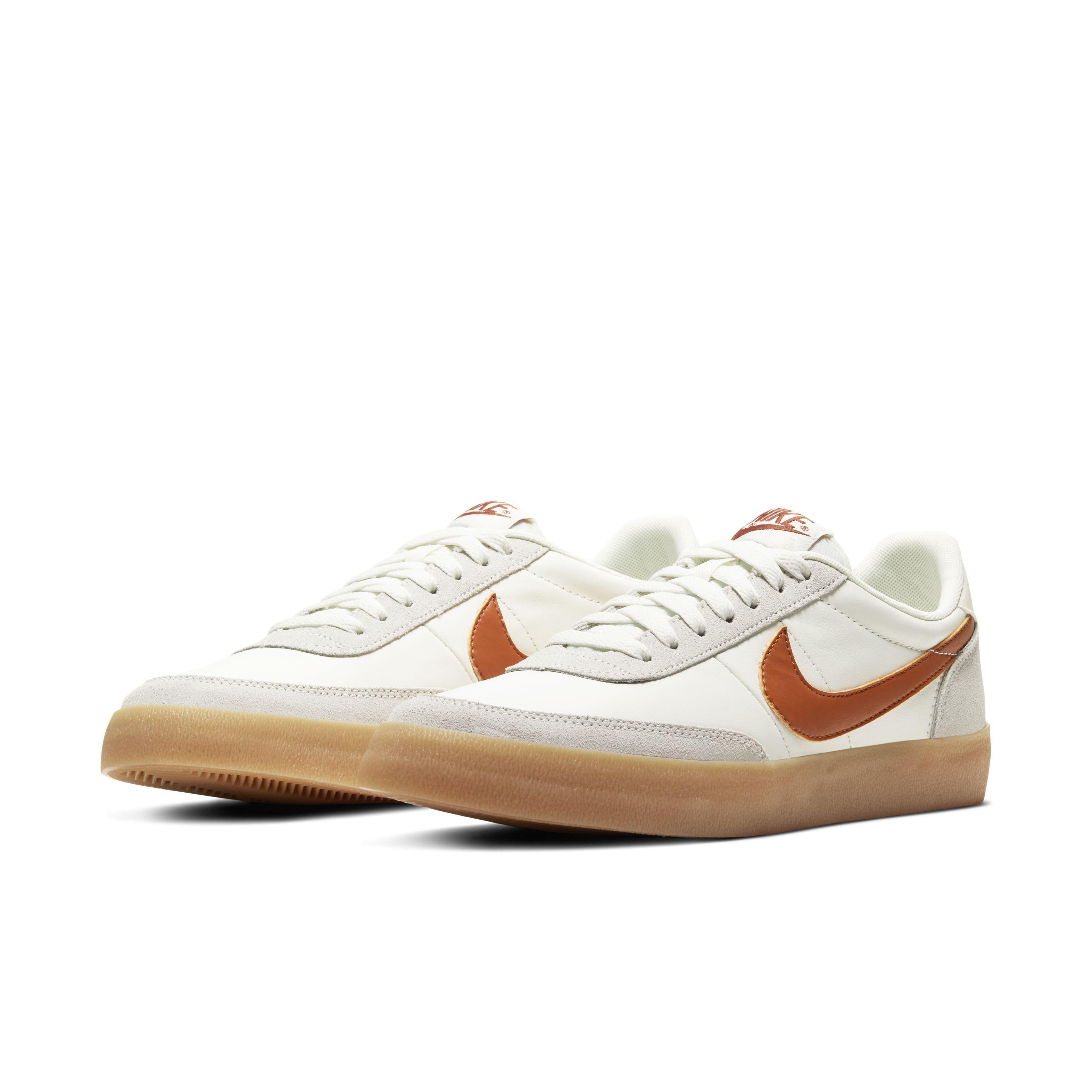 Nike Killshot 2 Leather "Sail/Gum Yellow/Desert Orange" Men's Shoe - SAIL/GUM/ORANGE Thumbnail View 3