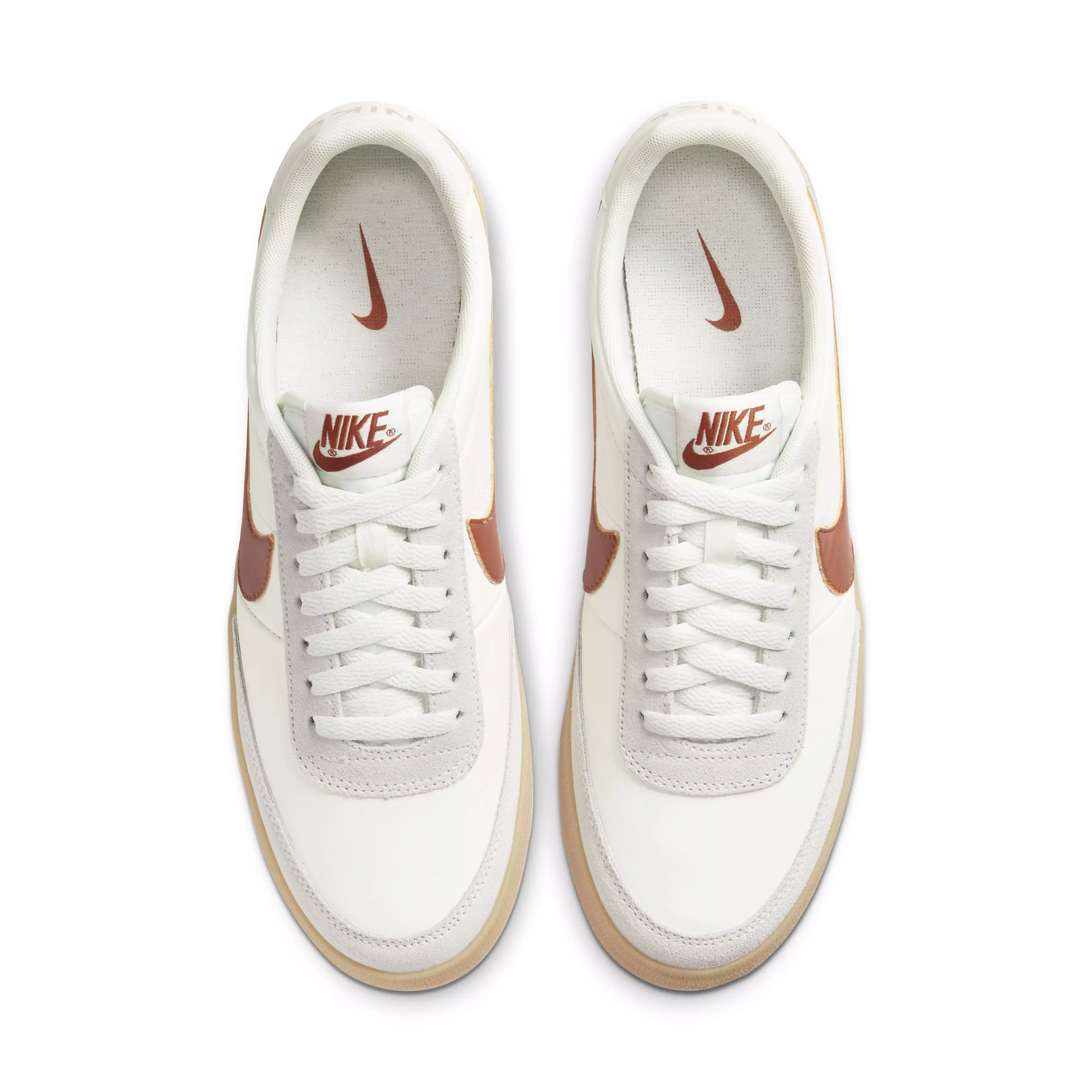 Nike Killshot 2 Leather "Sail/Gum Yellow/Desert Orange" Men's Shoe - SAIL/GUM/ORANGE