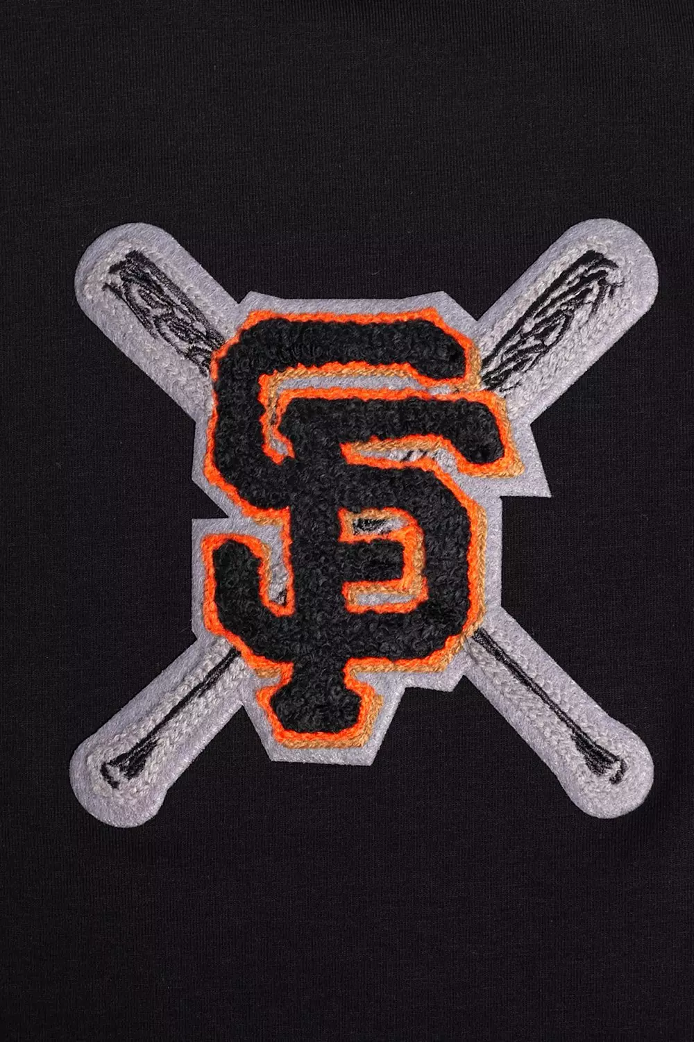 Pro Standard Women's MLB San Francisco Giants Mashup Boxy Tee -Black - BLACK