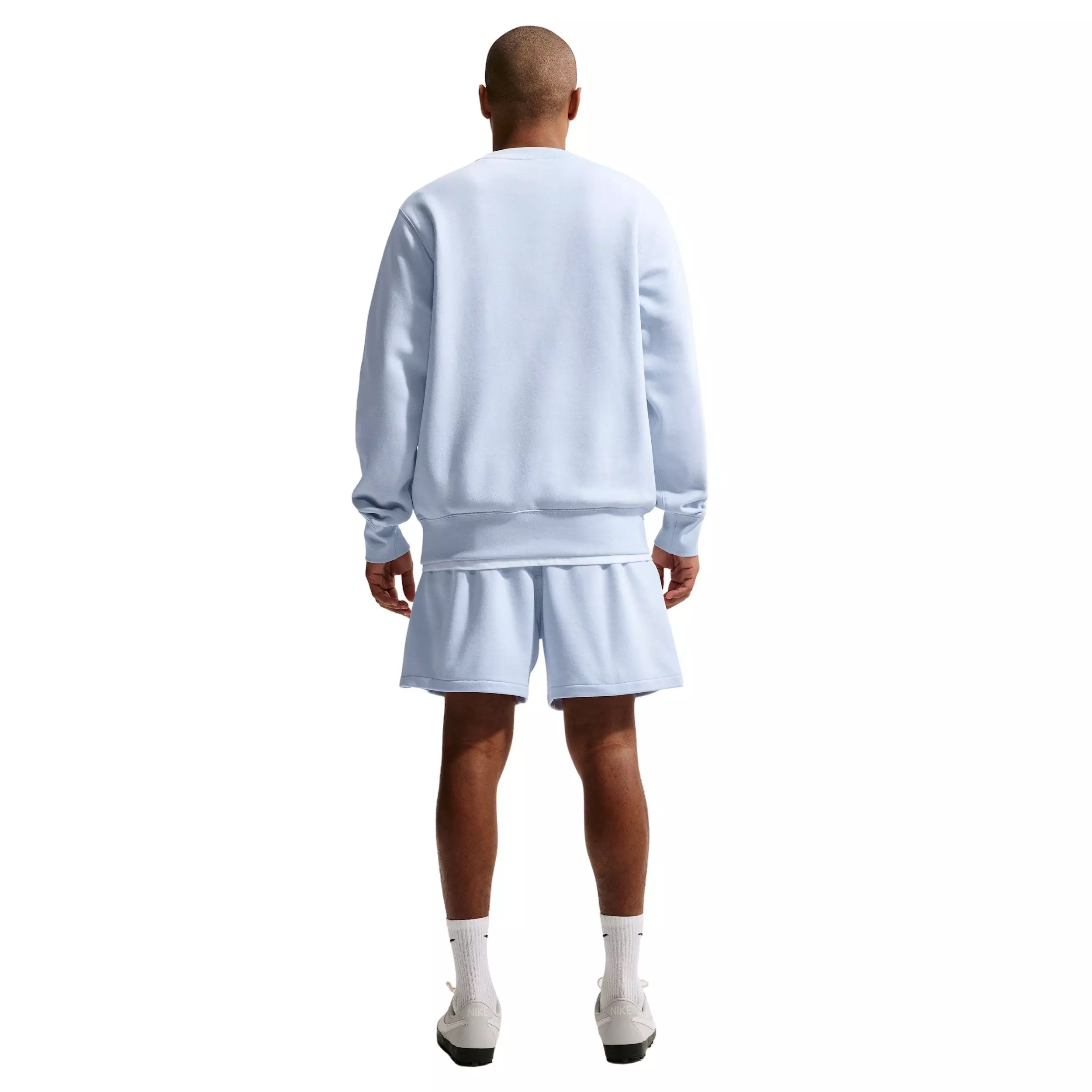 Nike Men's Club BB Fleece Crew - BLUE