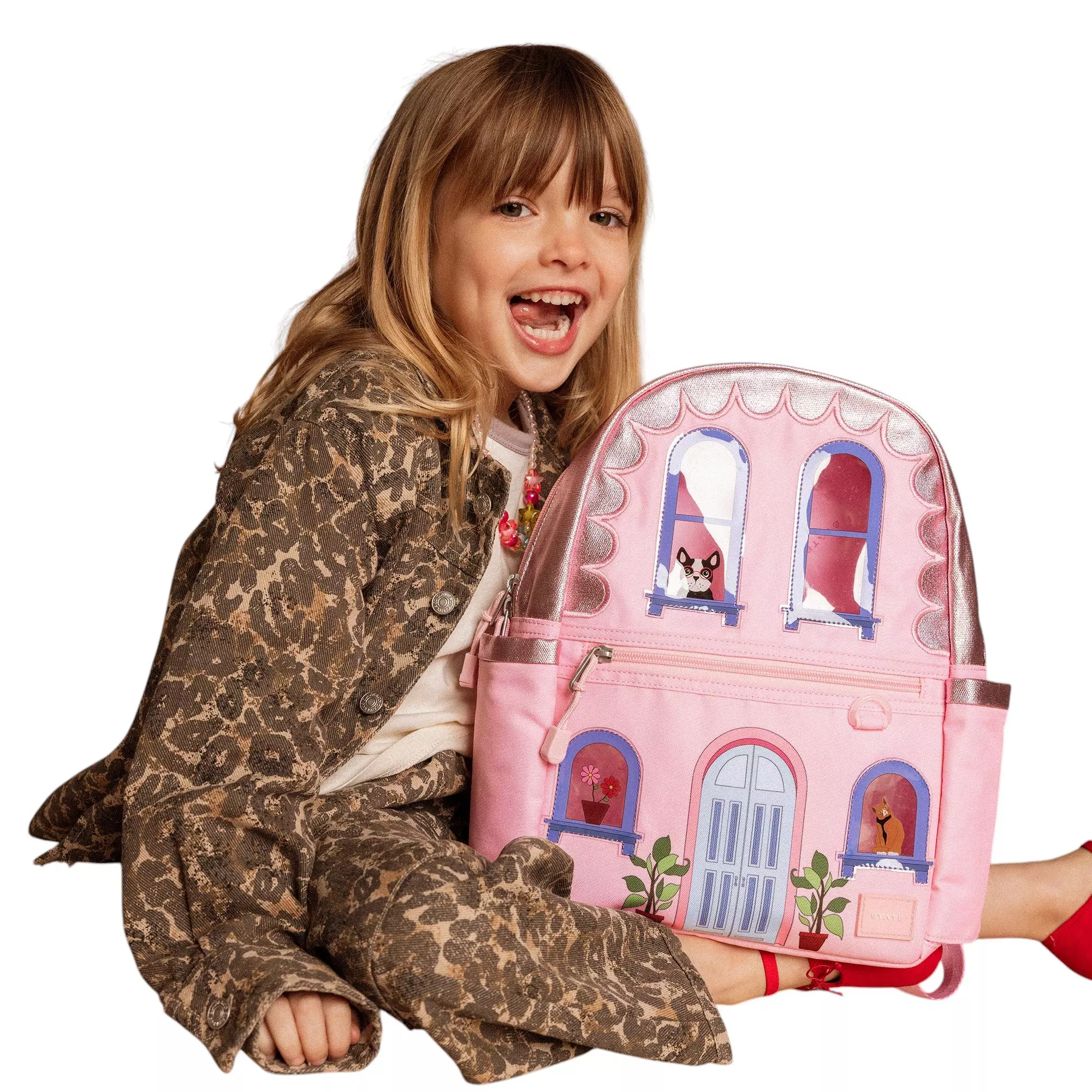 STATE Bags Kane Mini Backpack - House - HOUSE