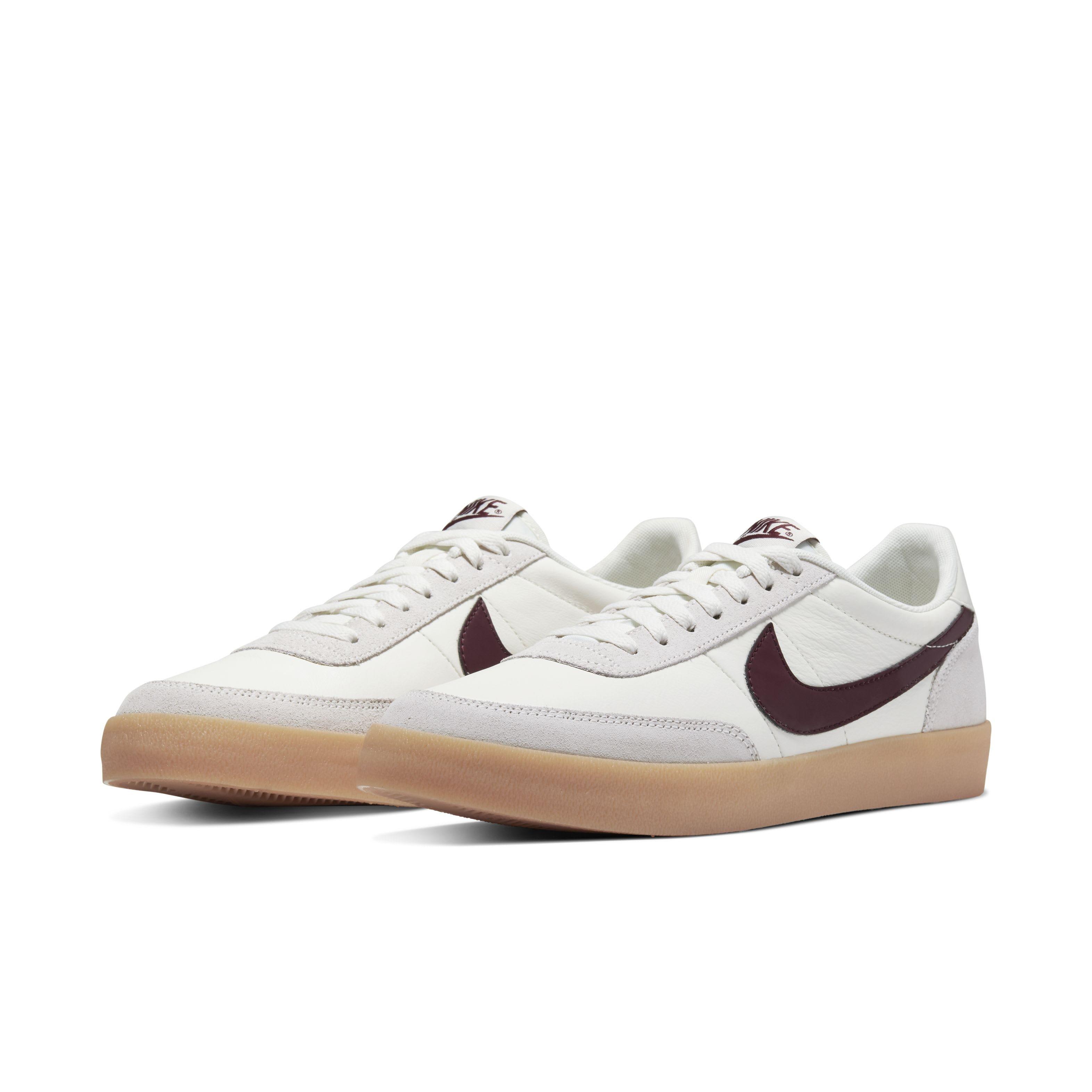 Nike Killshot 2 Leather "Sail/Gum Yellow/Night Maroon" Men's Shoe - SAIL/GUM/MAROON Thumbnail View 3