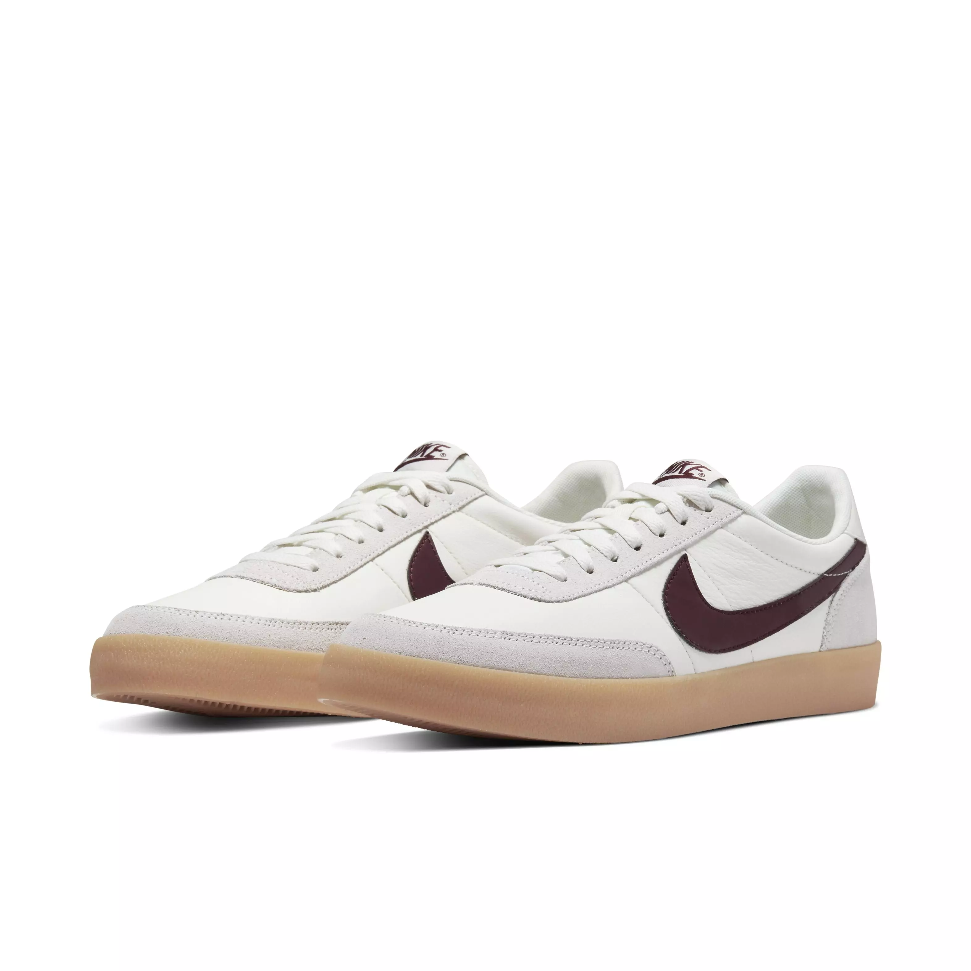 Nike Killshot 2 Leather "Sail/Gum Yellow/Night Maroon" Men's Shoe - SAIL/GUM/MAROON