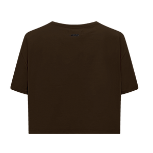 Pro Standard Women's MLB San Diego Padres Mashup Boxy Tee -Brown