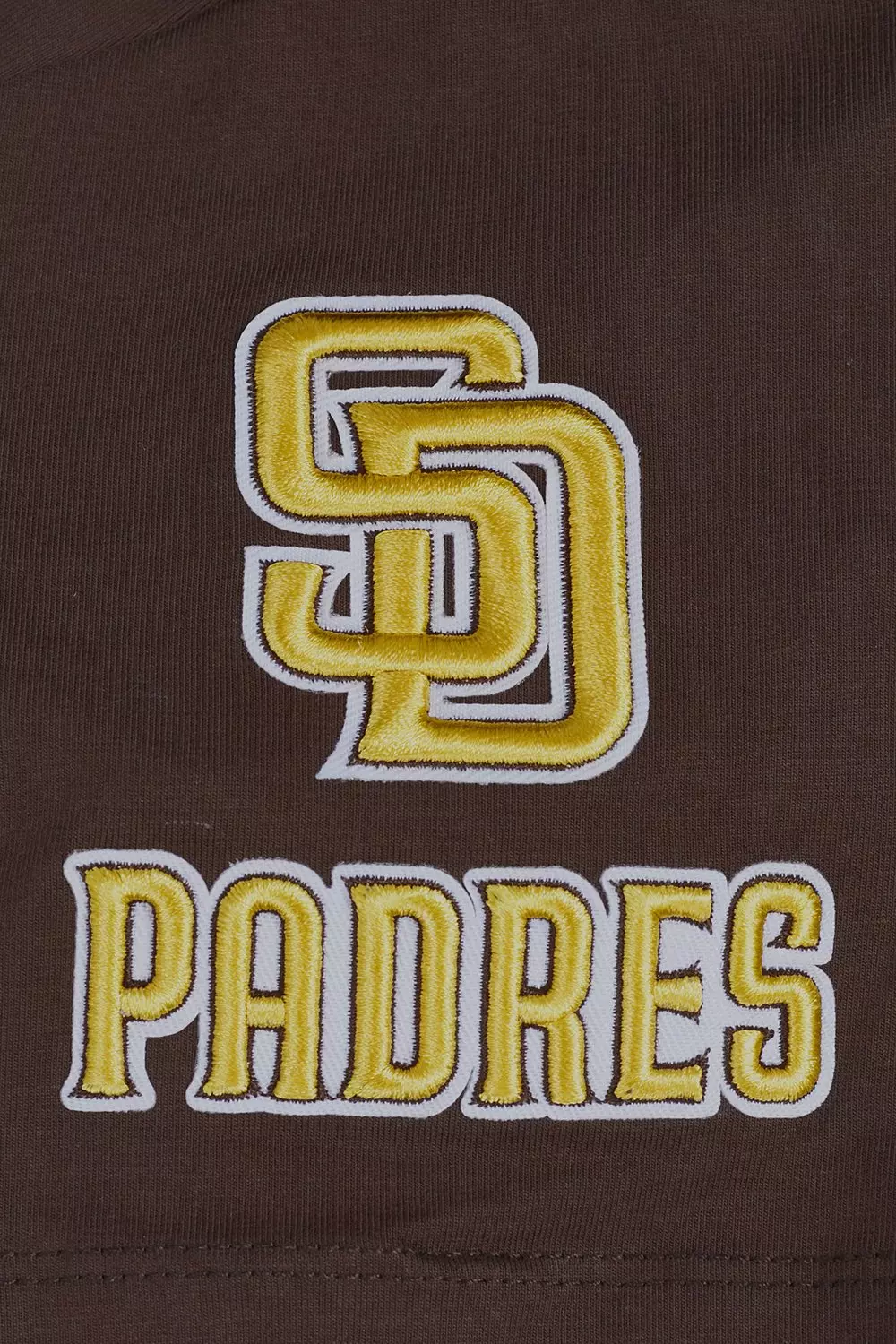 Pro Standard Women's MLB San Diego Padres Mashup Boxy Tee -Brown - BROWN