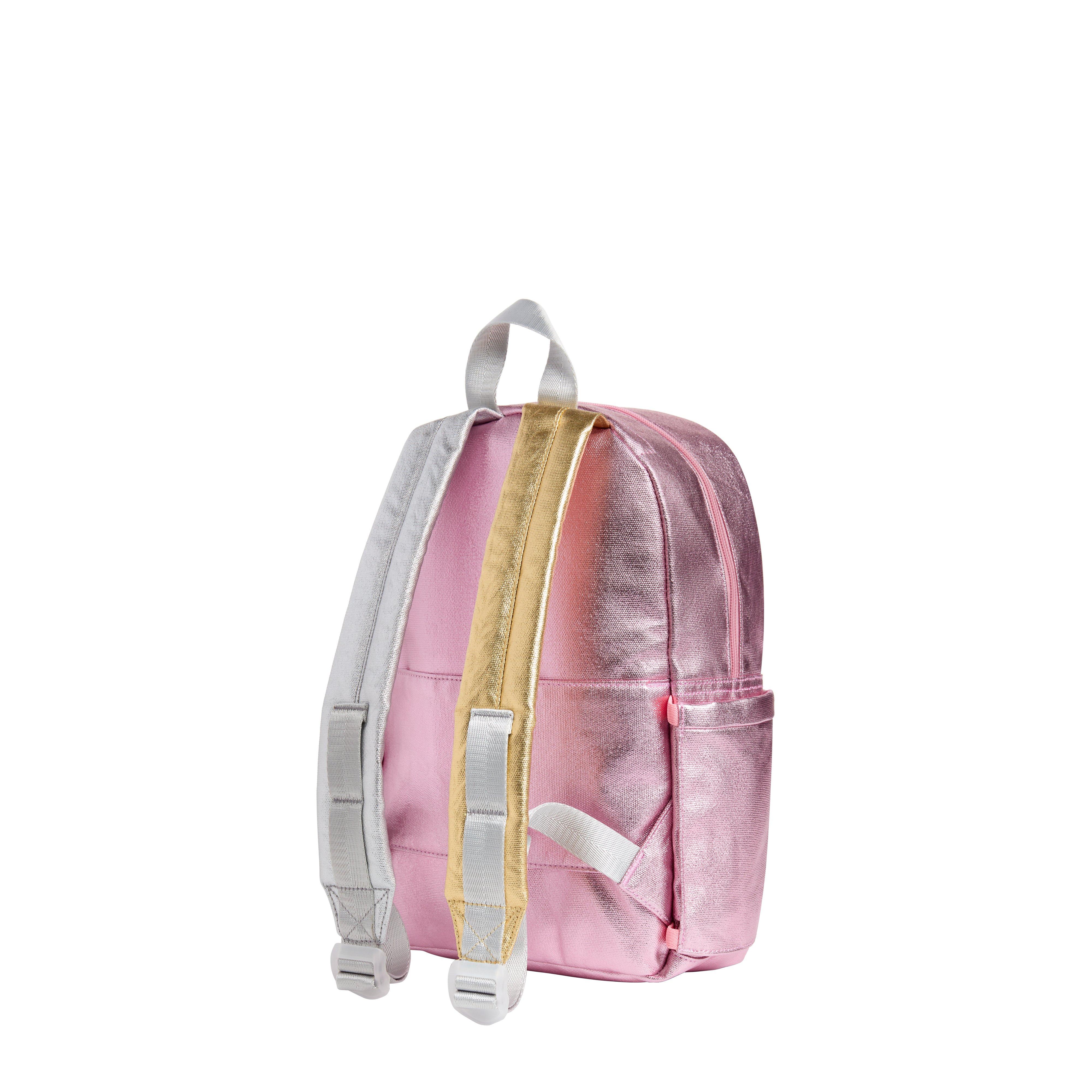 STATE Bags Kane Mini Backpack - Pink/Silver - PINK/SILVER