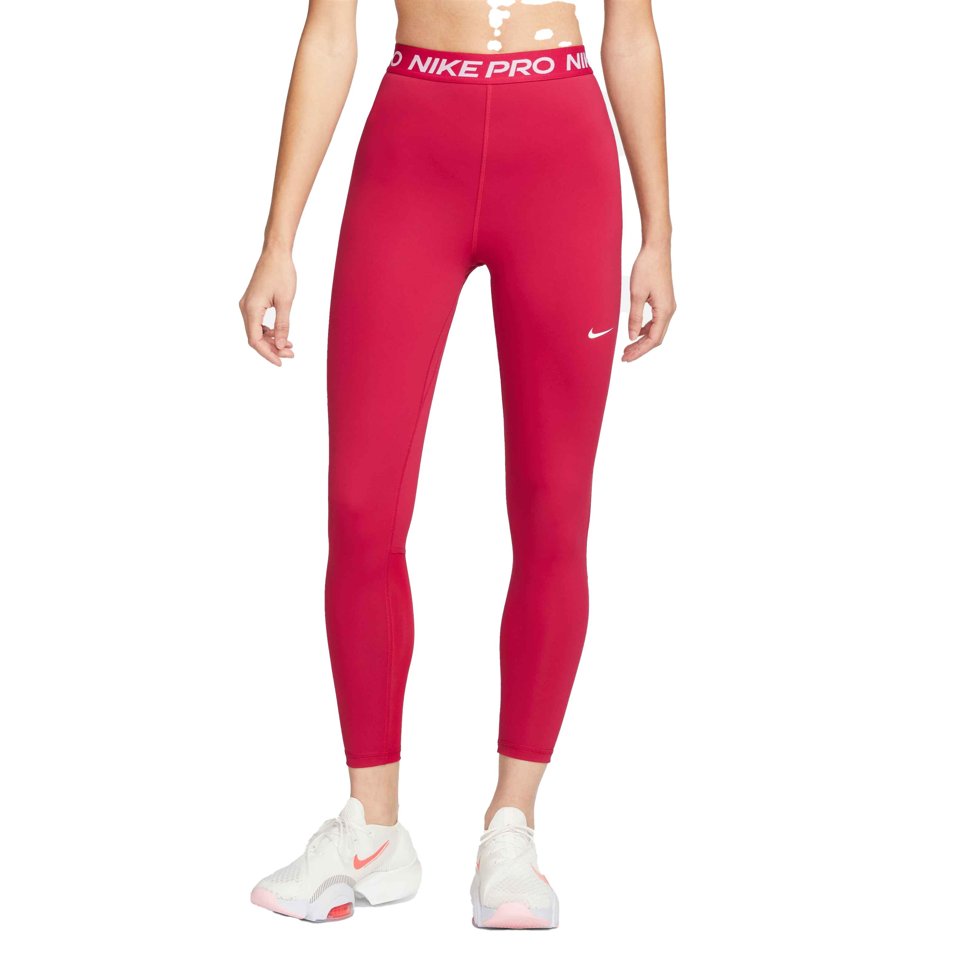 Women's leggings Nike Pro 365 Tight - active fuchsia/white, Tennis Zone