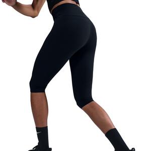 Nike Women's Zenvy Gentle-Support High-Waisted Capri Leggings -Black