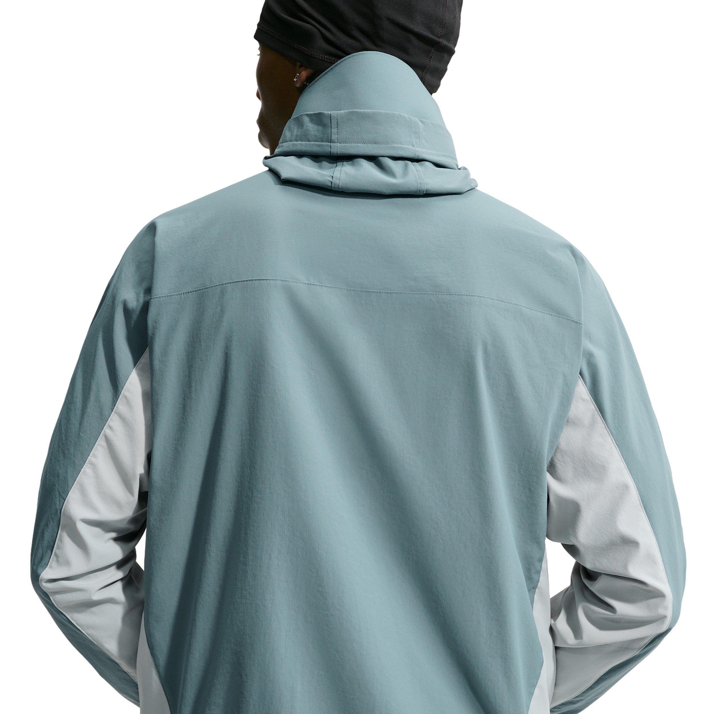 Nike Men's Dri-FIT Tech Helios Jacket - MINERAL SLATE/LT PUMICE Thumbnail View 2