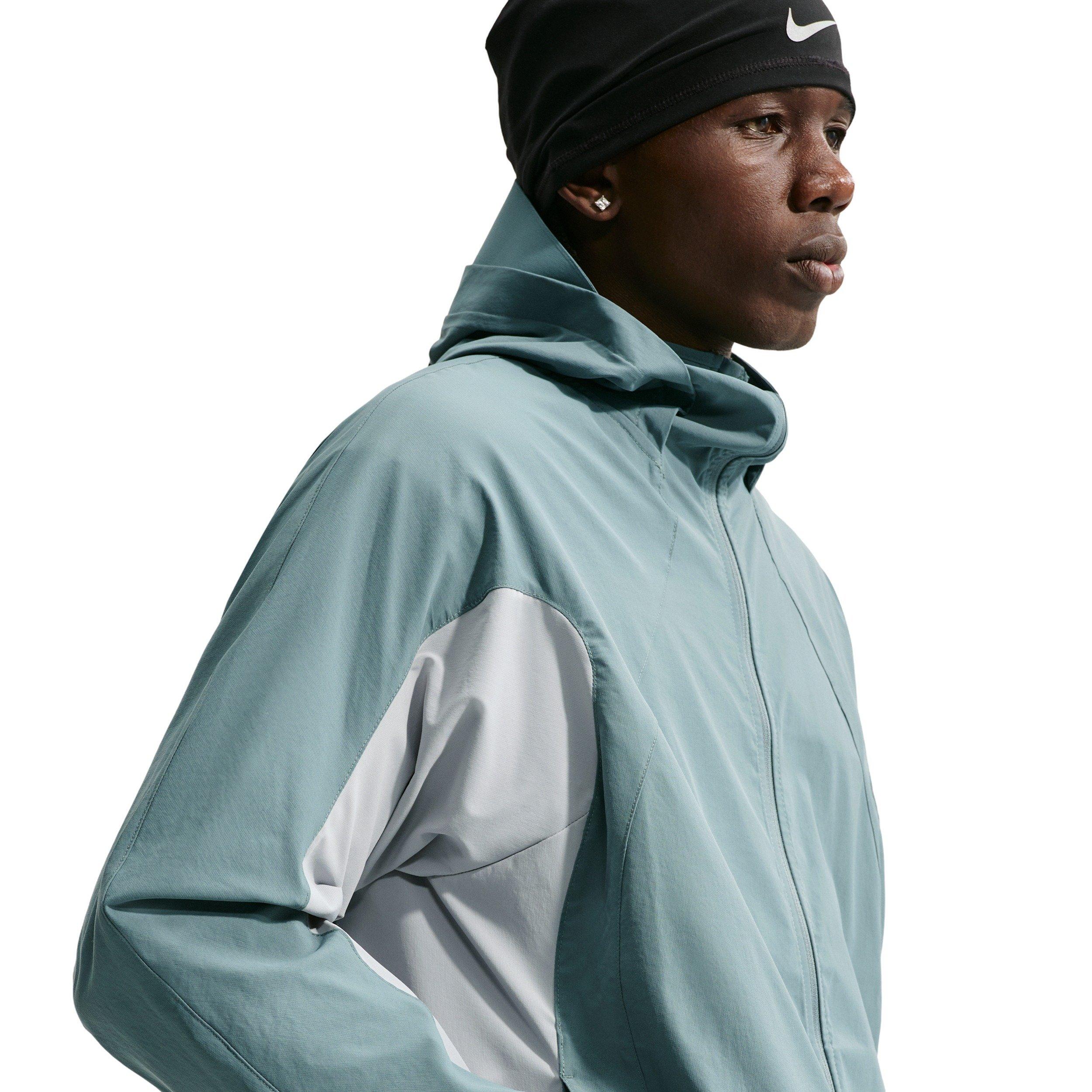 Nike Men's Dri-FIT Tech Helios Jacket - MINERAL SLATE/LT PUMICE Thumbnail View 3